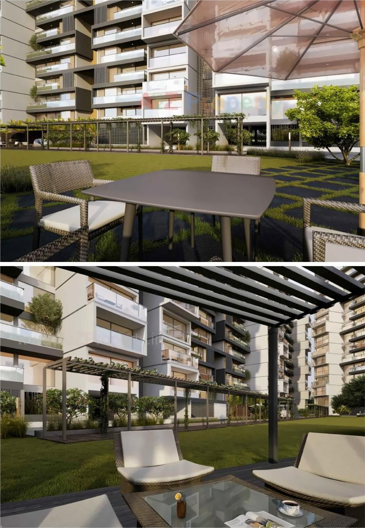 3D Elevation of real estate project Dwarkesh Fragrance located at Chandkheda, Ahmedabad, Gujarat