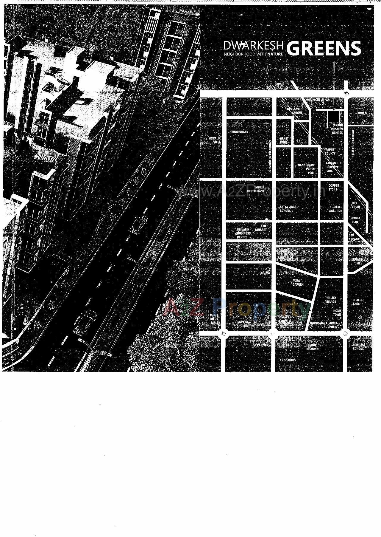  of real estate project Dwarkesh Greens located at Shilaj, Ahmedabad, Gujarat