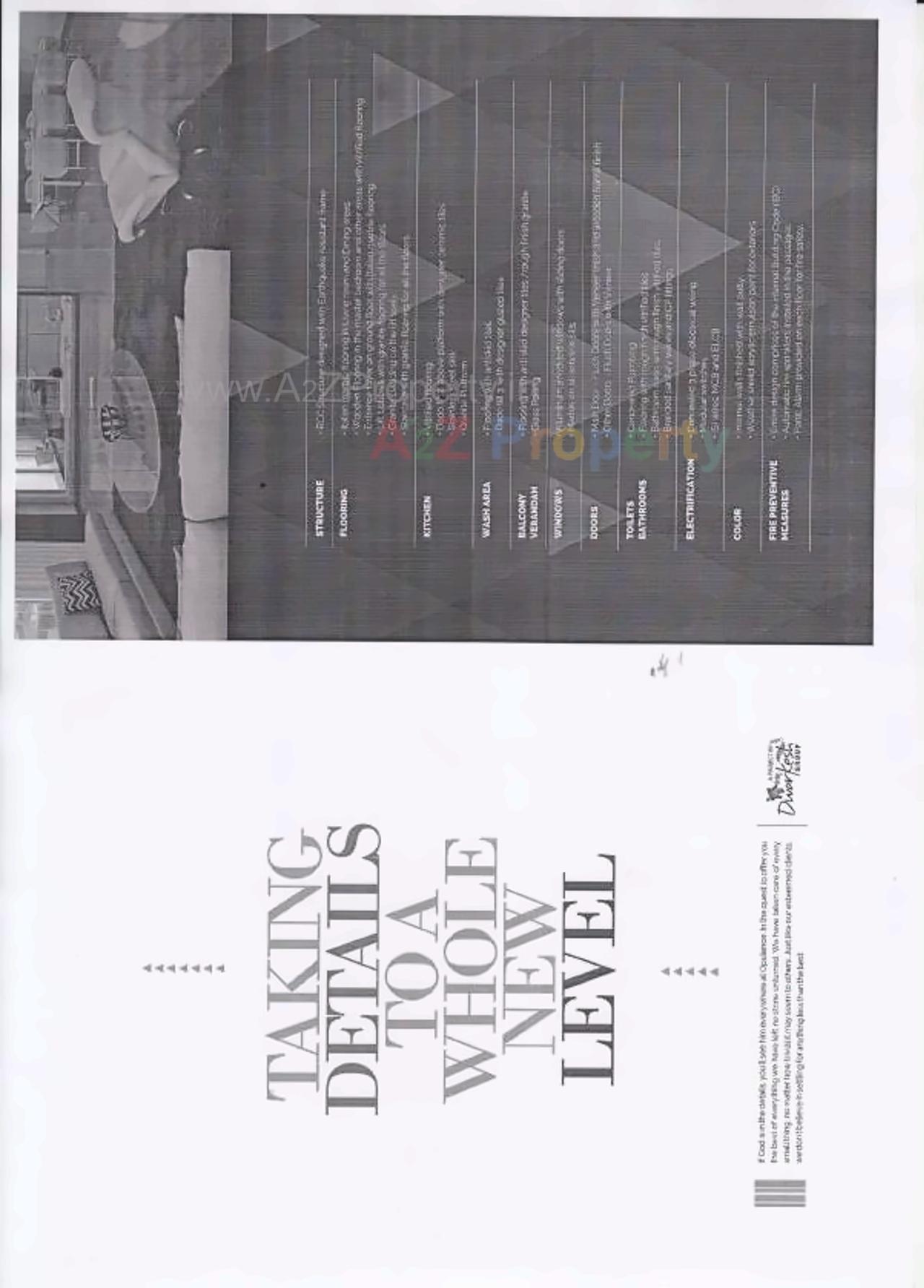  of real estate project Dwarkesh Opulence located at Tragad, Ahmedabad, Gujarat