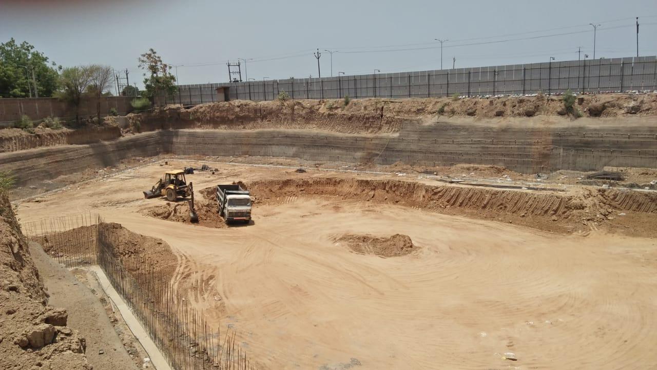 154917_const of real estate project Dwarkesh Penninsulla located at Chankheda, Ahmedabad, Gujarat