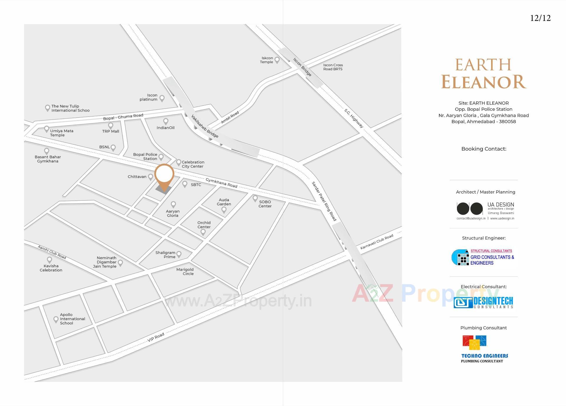  of real estate project Earth Eleanor located at Bopal, Ahmedabad, Gujarat