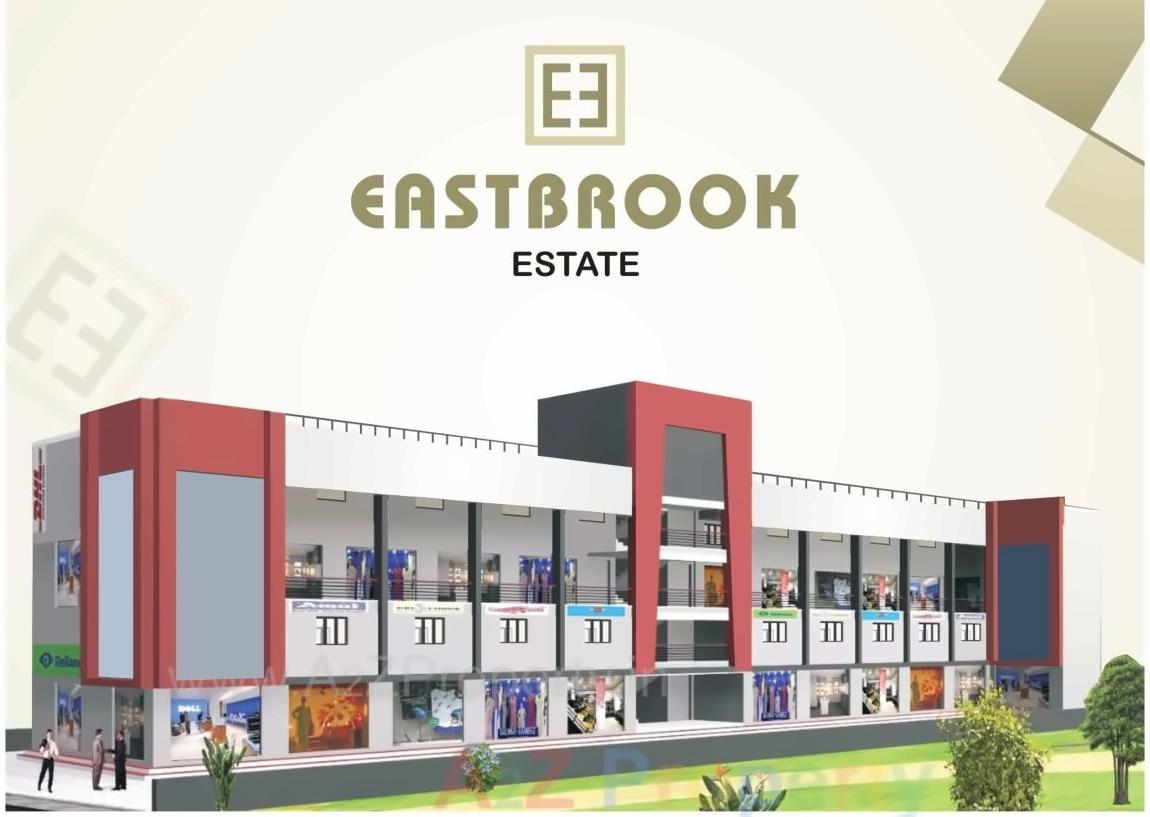 3D Elevation of real estate project East Brook Estate located at Rakhiyal, Ahmedabad, Gujarat