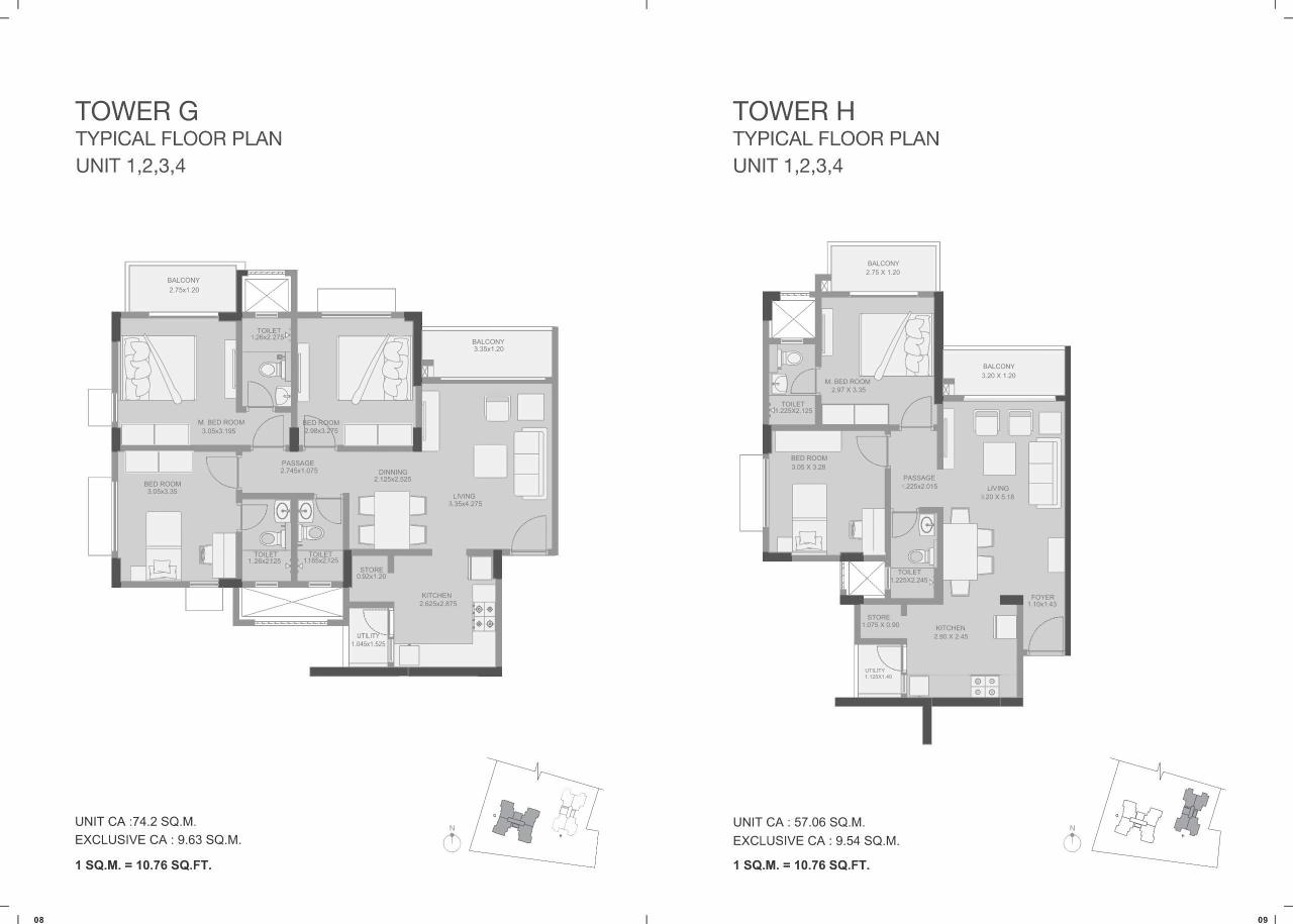 Layout of real estate project Eden located at City, Ahmedabad, Gujarat