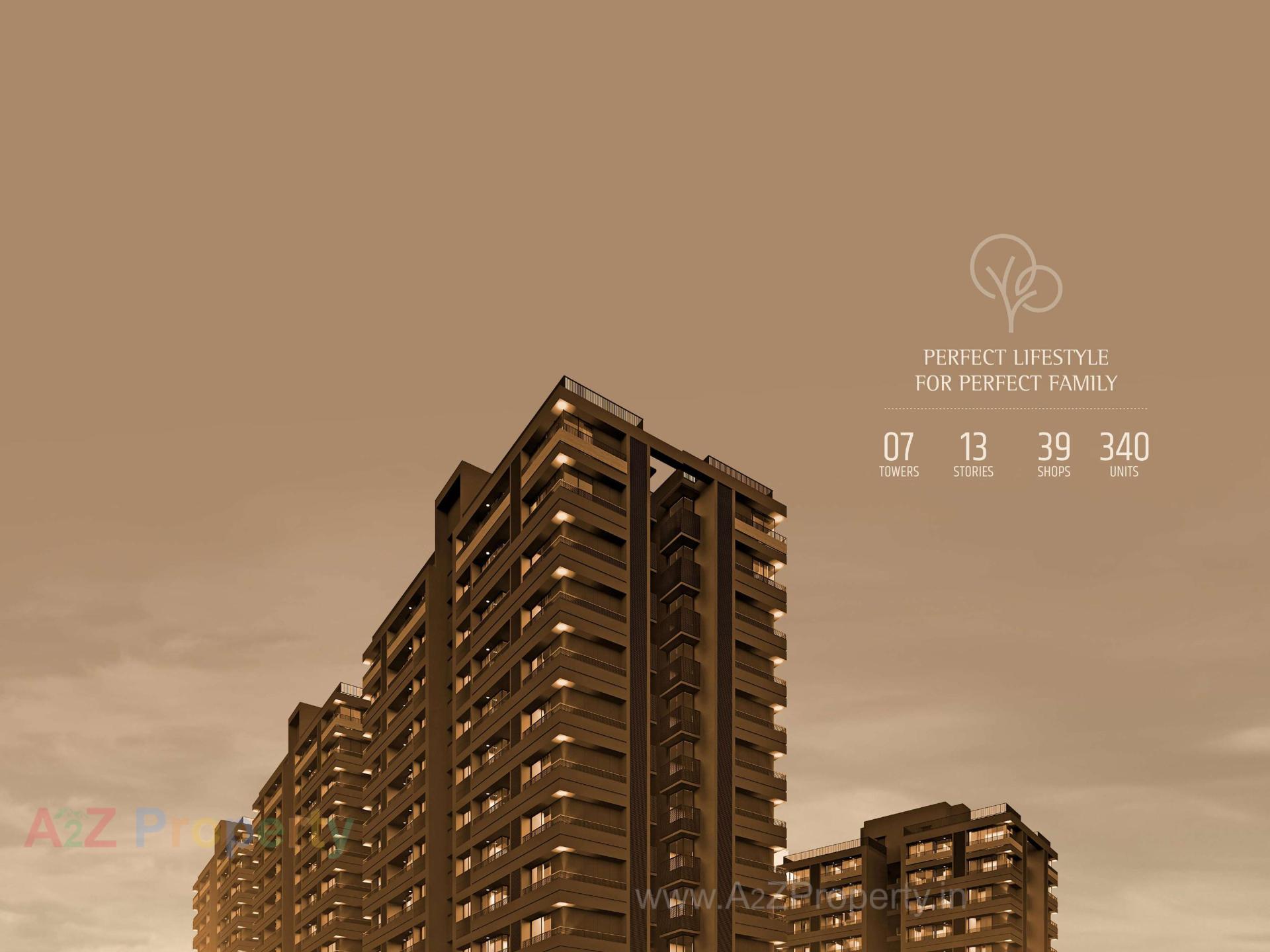 3D Elevation of real estate project Eden Parmeshwar located at Ahmedabad, Ahmedabad, Gujarat