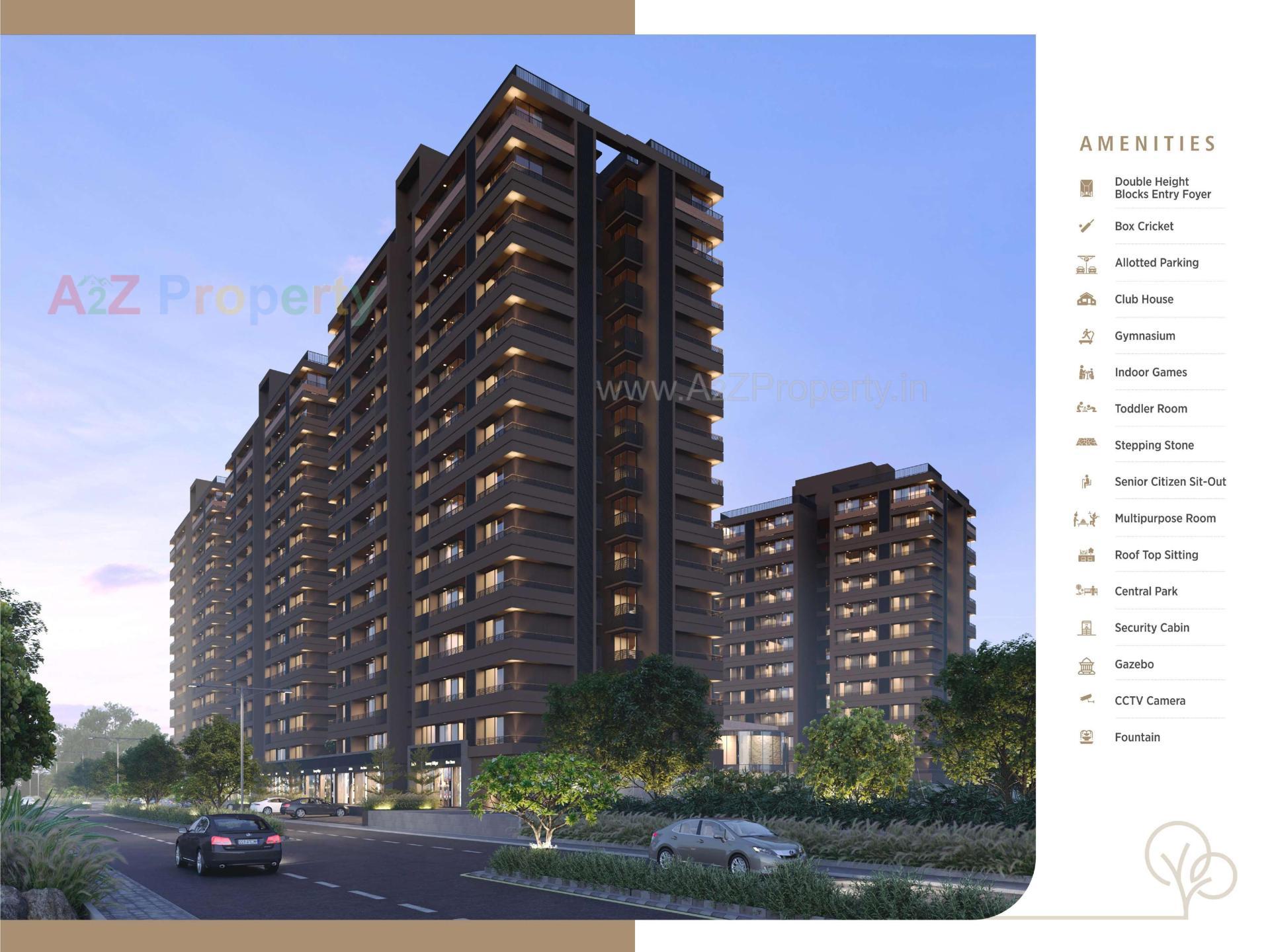 3D Elevation of real estate project Eden Parmeshwar located at Ahmedabad, Ahmedabad, Gujarat