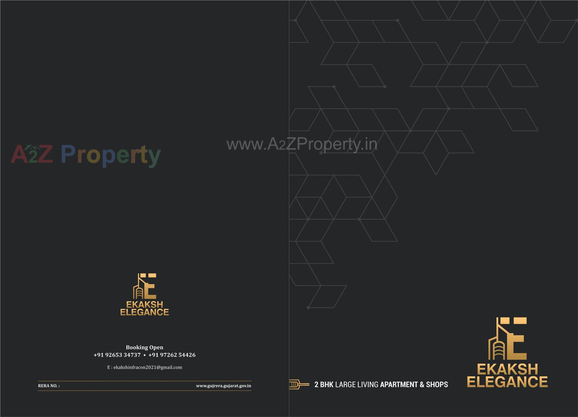  of real estate project Ekaksh Elegance located at Vinzol, Ahmedabad, Gujarat