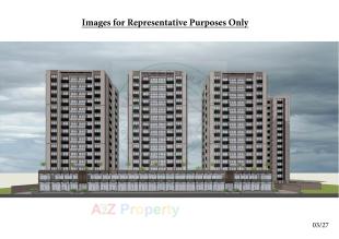 Elevation of real estate project Eklingji Satvam located at Ghuma, Ahmedabad, Gujarat