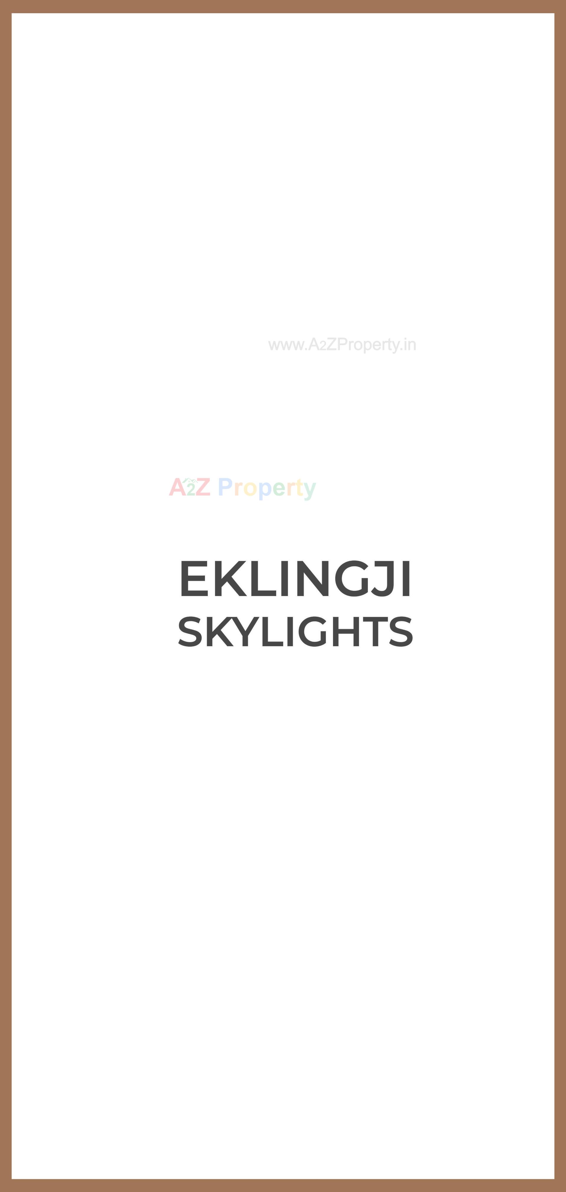  of real estate project Eklingji Skylights located at Sanand, Ahmedabad, Gujarat