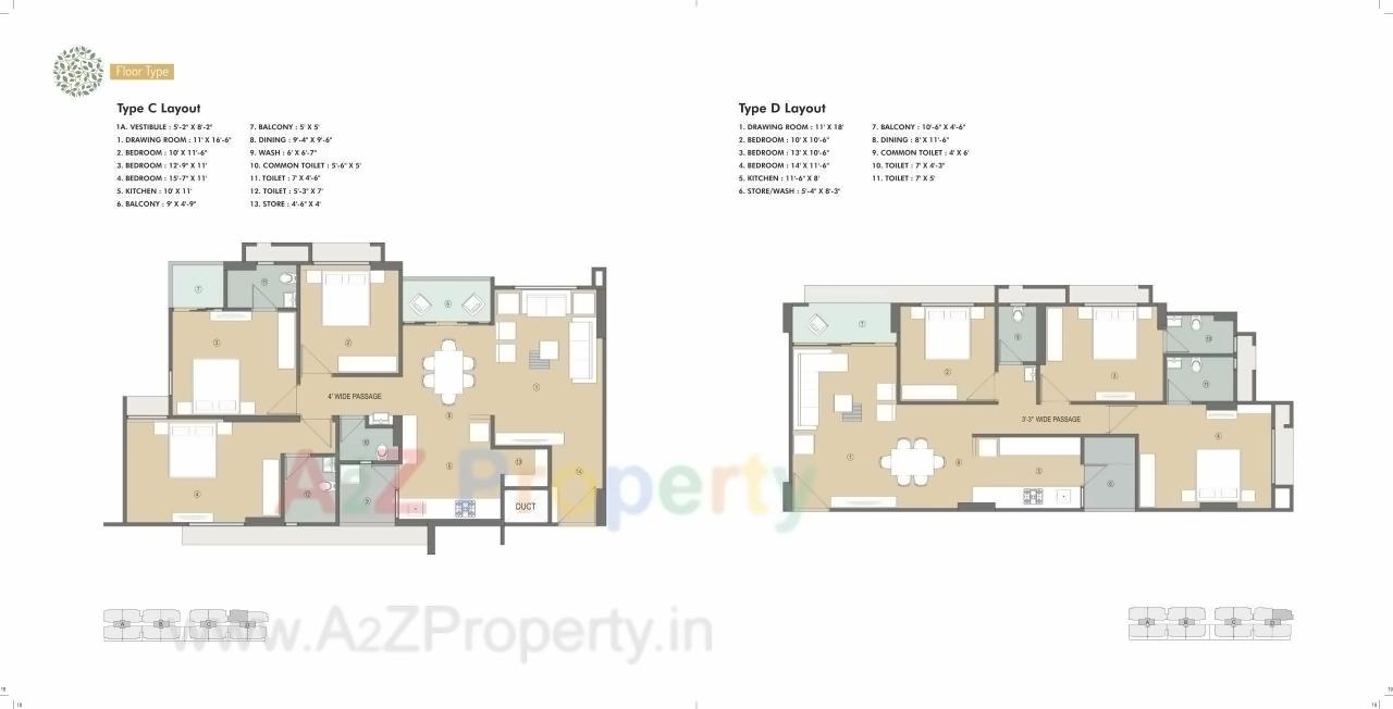 Layout of real estate project Ekta Festival located at Vadaj, Ahmedabad, Gujarat
