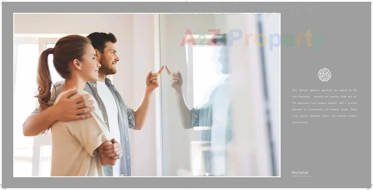  of real estate project Ekta Festival located at Vadaj, Ahmedabad, Gujarat