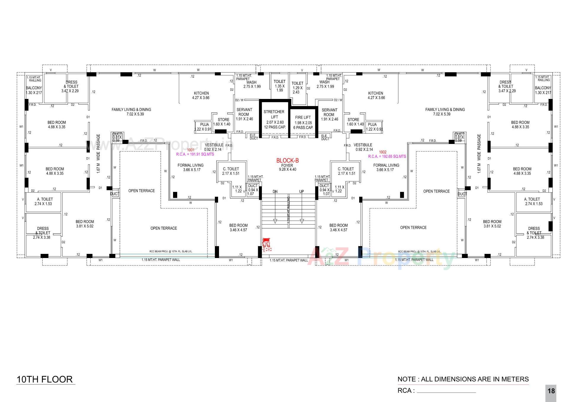 Layout of real estate project Elite Neptune located at Ahmedabad, Ahmedabad, Gujarat