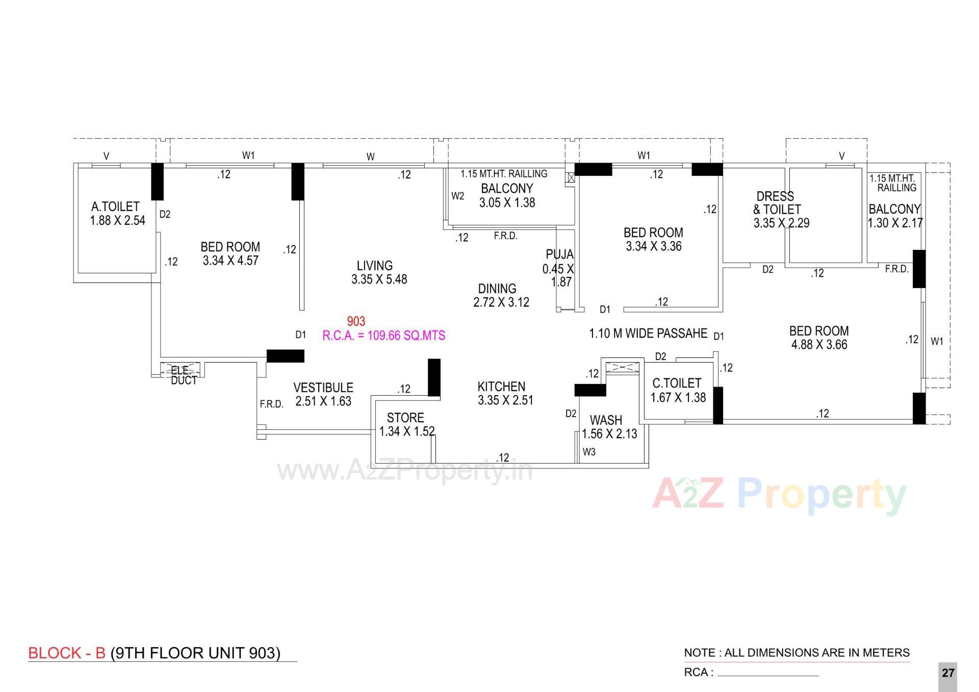 Layout of real estate project Elite Neptune located at Ahmedabad, Ahmedabad, Gujarat
