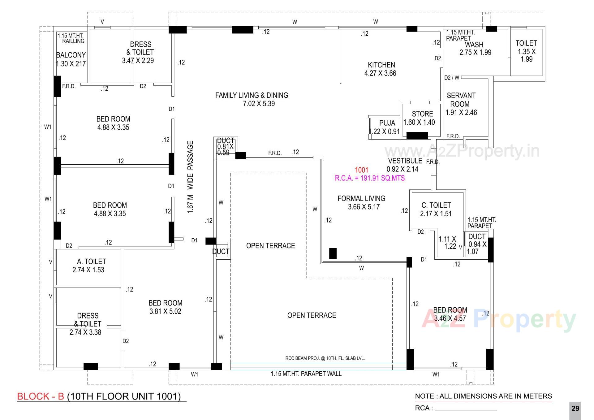Layout of real estate project Elite Neptune located at Ahmedabad, Ahmedabad, Gujarat