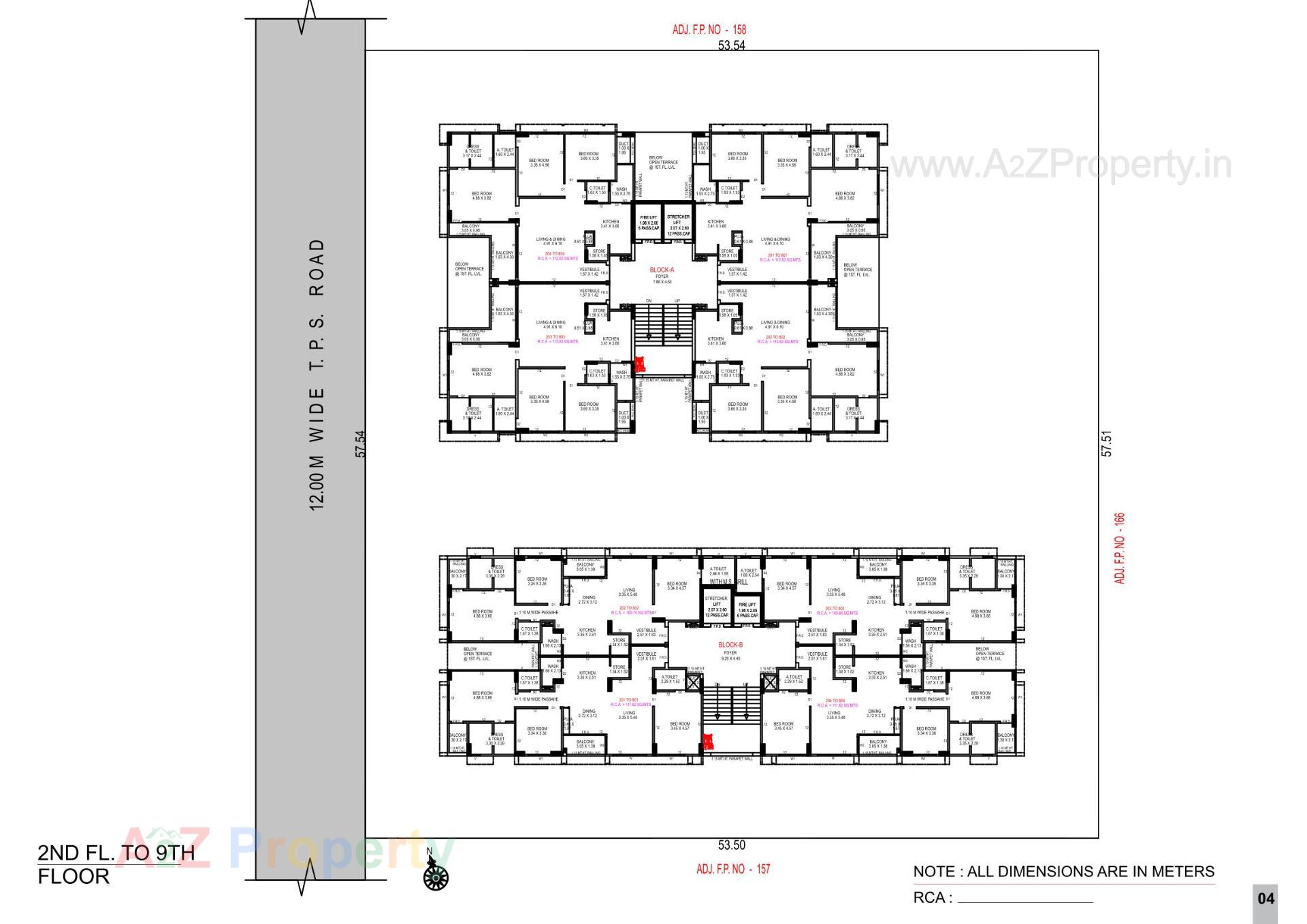 Layout of real estate project Elite Neptune located at Ahmedabad, Ahmedabad, Gujarat