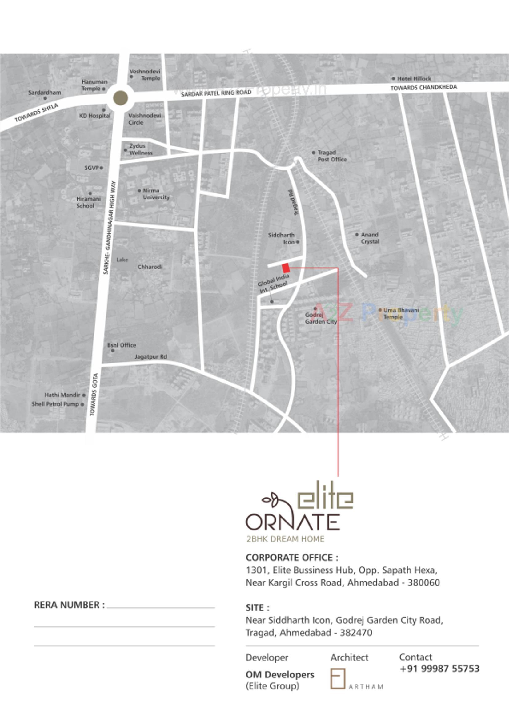  of real estate project Elite Ornate located at Ahmedabad, Ahmedabad, Gujarat