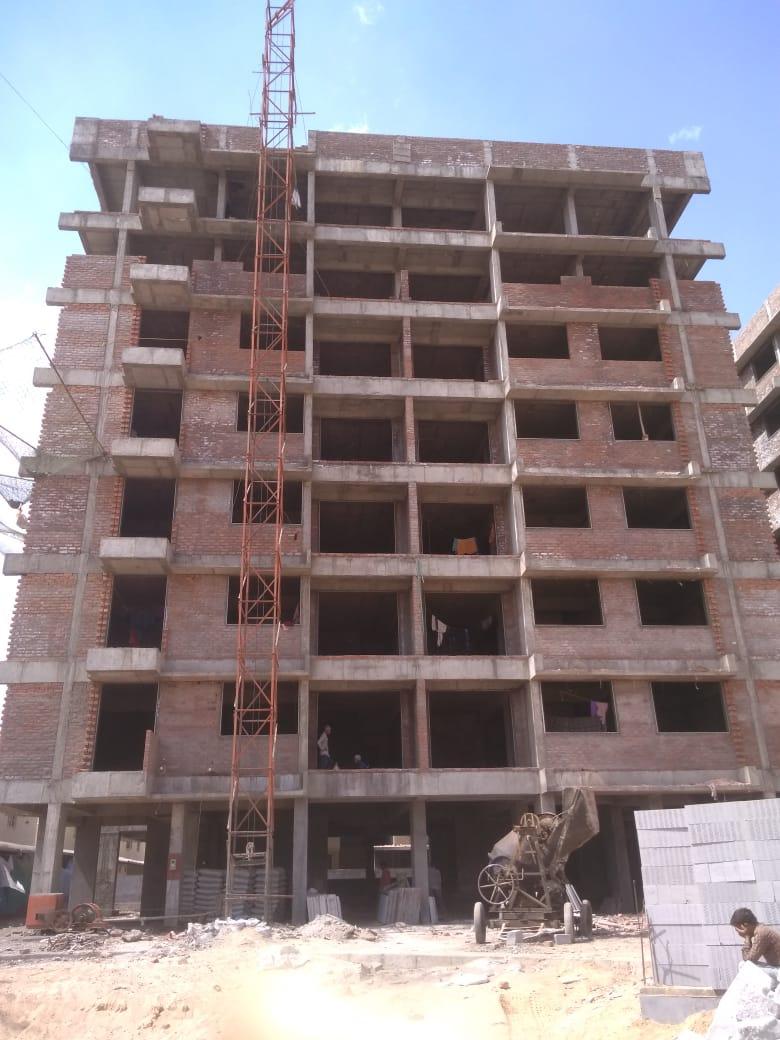 124494_const of real estate project Eliteone located at Gota, Ahmedabad, Gujarat