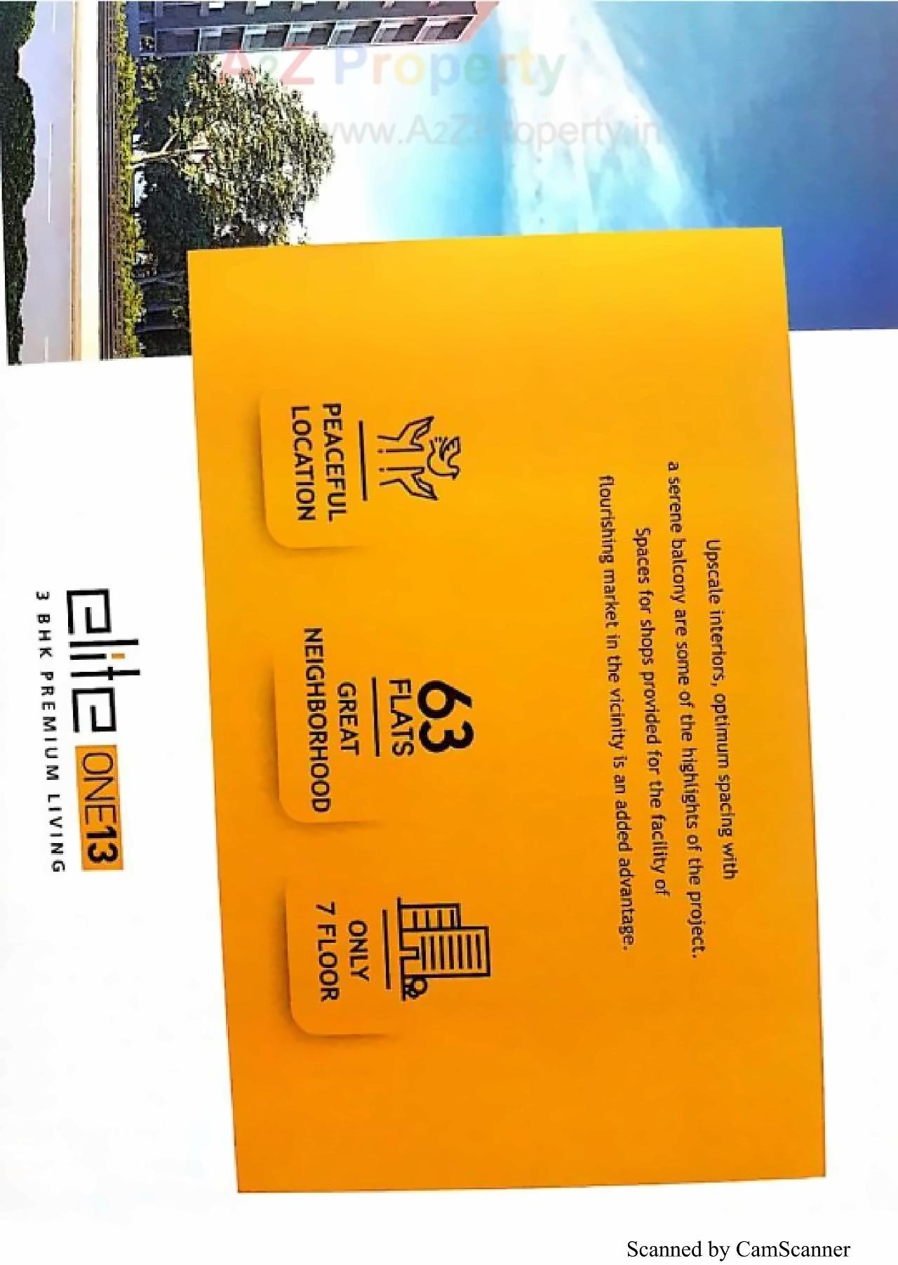  of real estate project Eliteone located at Gota, Ahmedabad, Gujarat