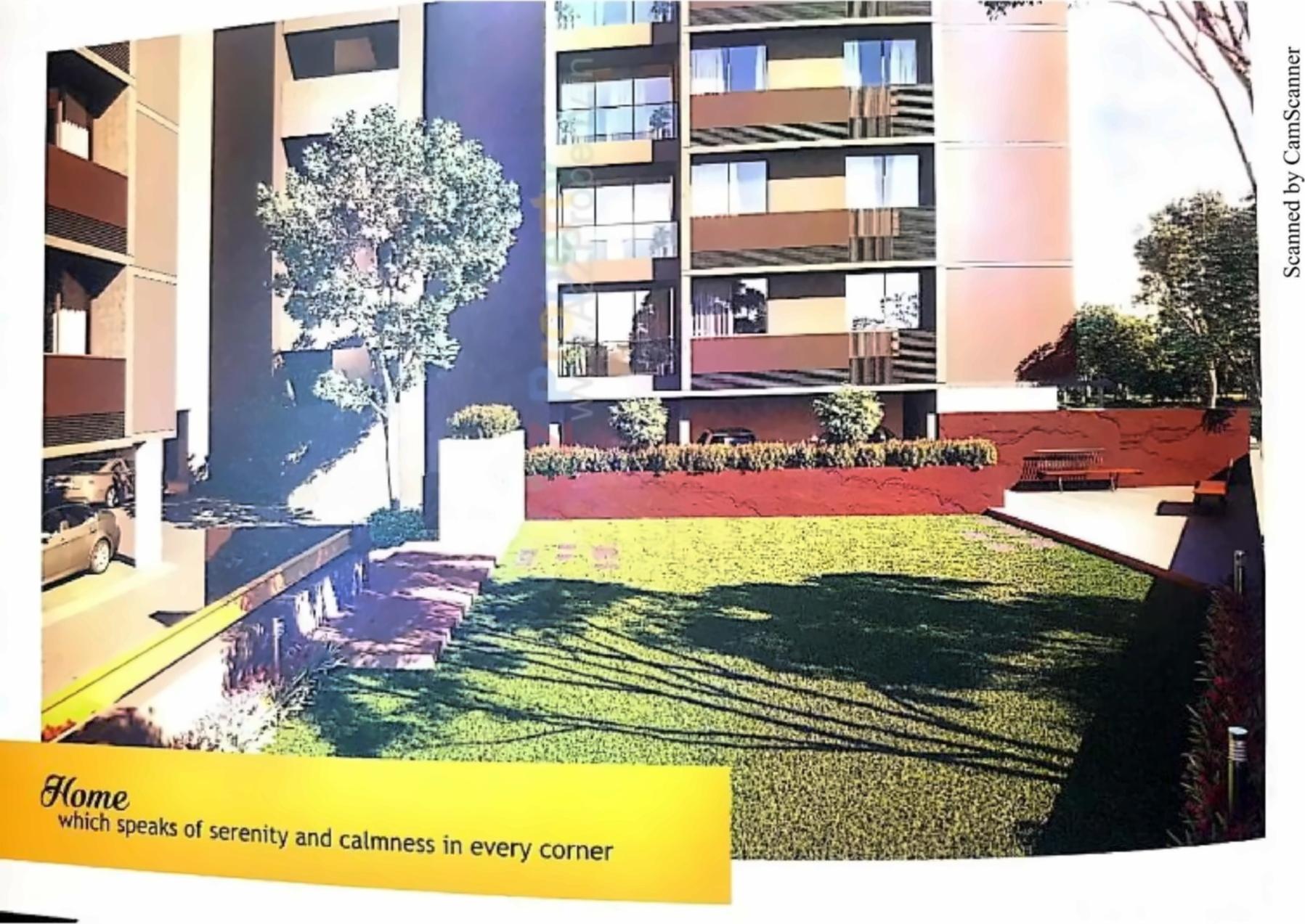 3D Elevation of real estate project Eliteone located at Gota, Ahmedabad, Gujarat