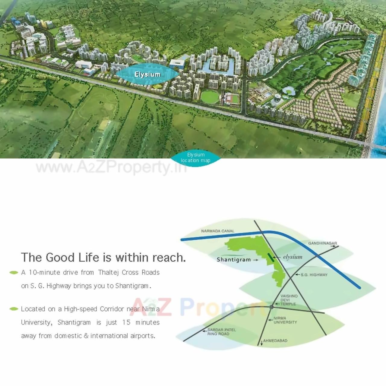  of real estate project Elysium () located at Khodiyar, Ahmedabad, Gujarat