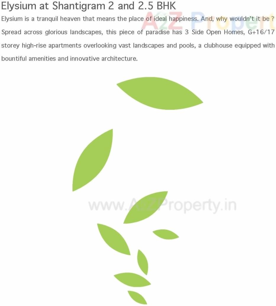  of real estate project Elysium () located at Khodiyar, Ahmedabad, Gujarat