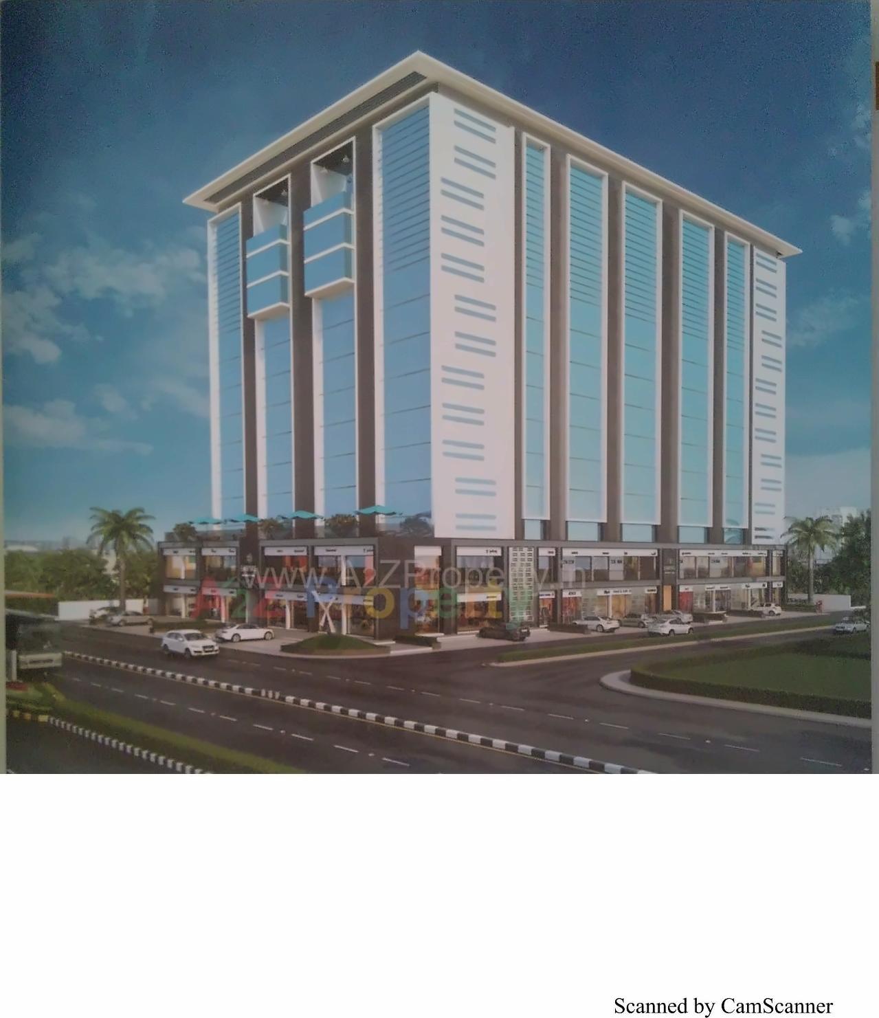 3D Elevation of real estate project Empire Business Hub located at Sola, Ahmedabad, Gujarat