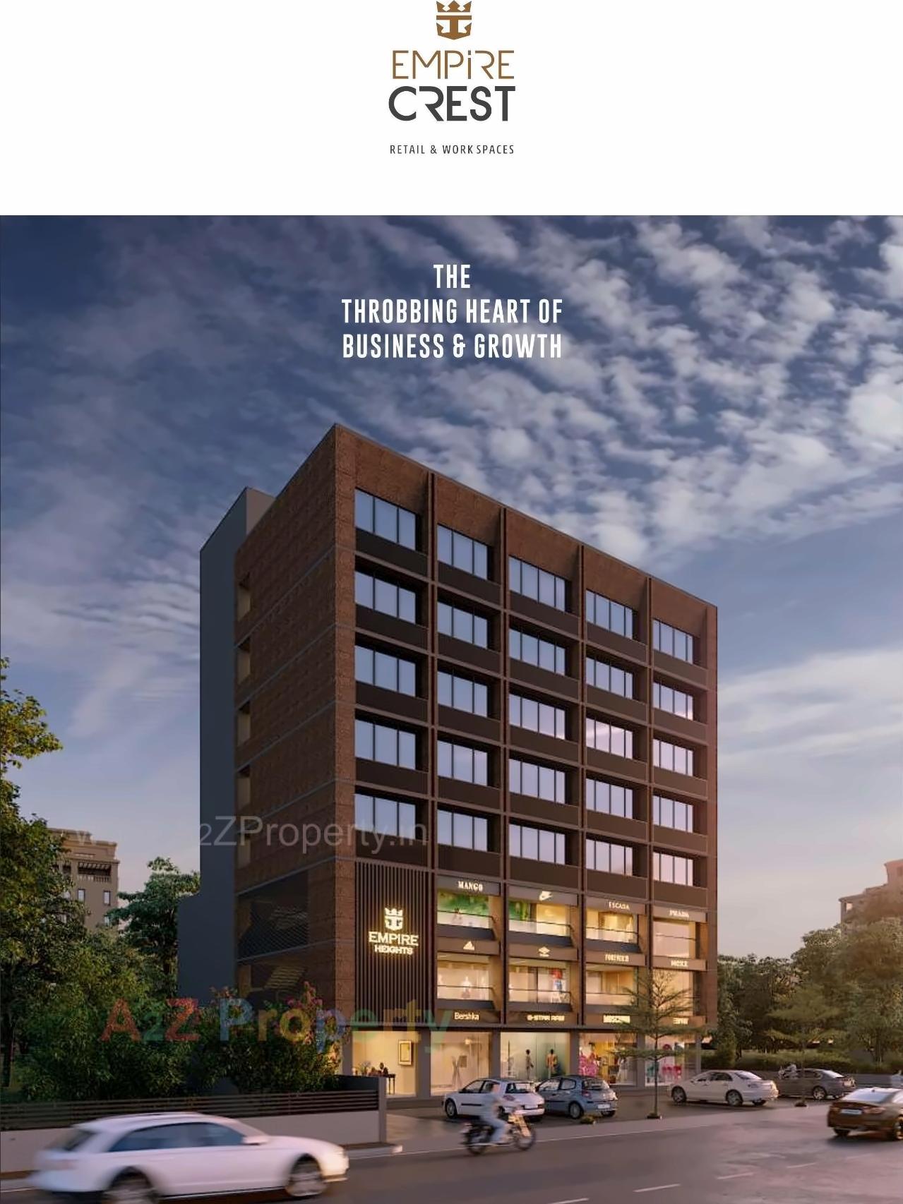 3D Elevation of real estate project Empire Crest located at Ahmedabad, Ahmedabad, Gujarat