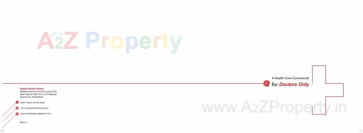 of real estate project Empire Doctor Hub located at Sola, Ahmedabad, Gujarat