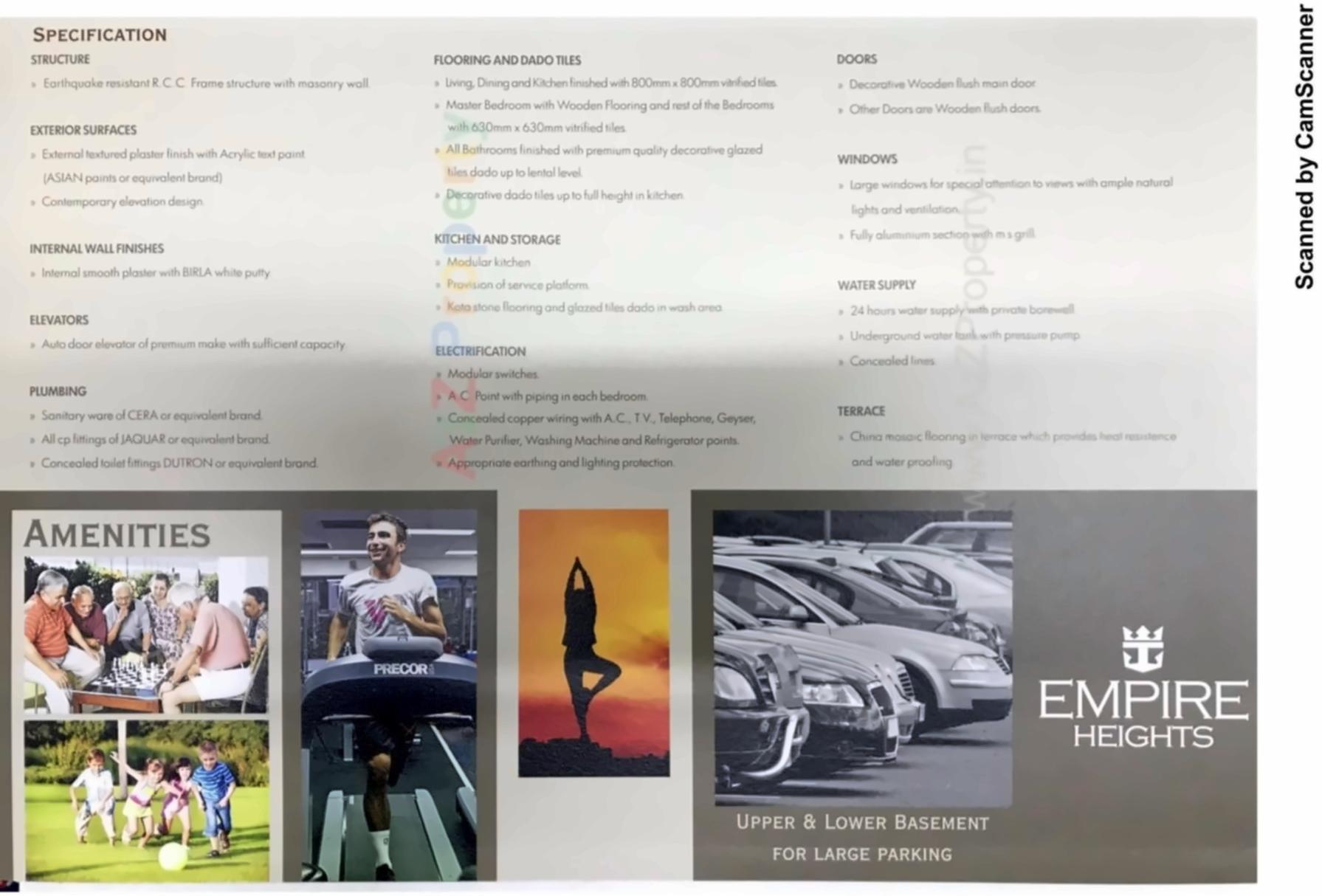  of real estate project Empire Heights located at Ghodasar, Ahmedabad, Gujarat