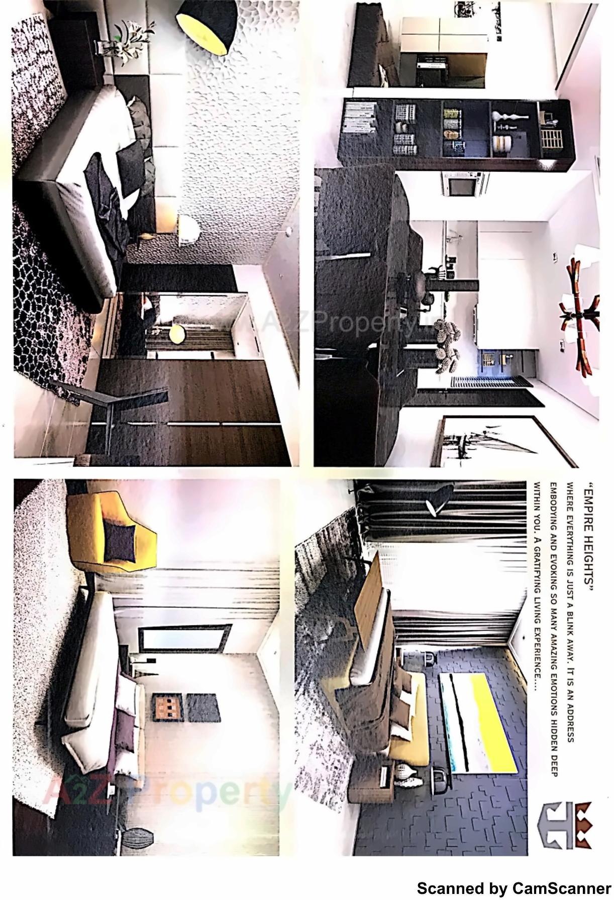 Layout of real estate project Empire Heights located at Ghodasar, Ahmedabad, Gujarat