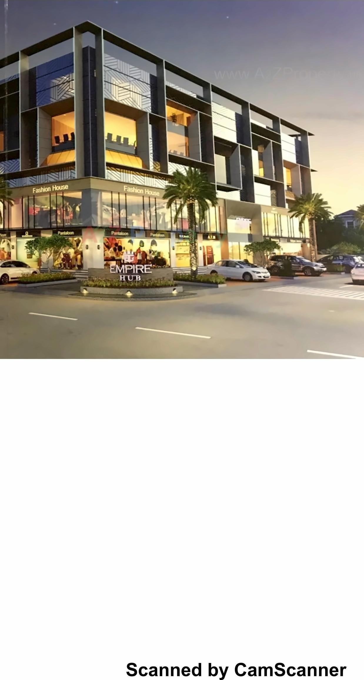 3D Elevation of real estate project Empire Hub located at Ghodasar, Ahmedabad, Gujarat