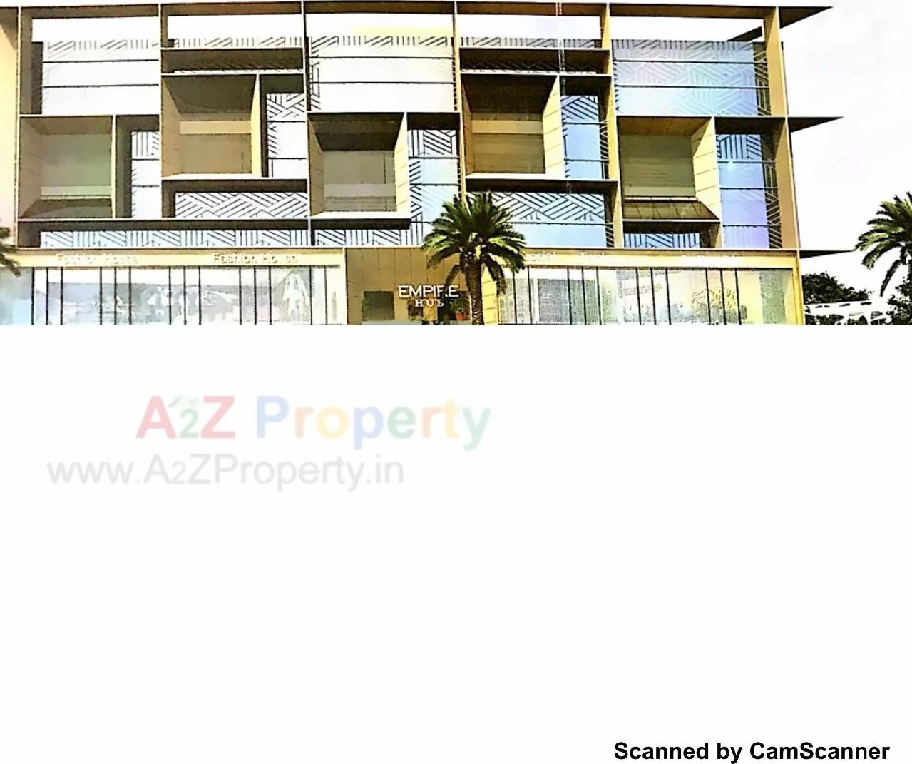 3D Elevation of real estate project Empire Hub located at Ghodasar, Ahmedabad, Gujarat