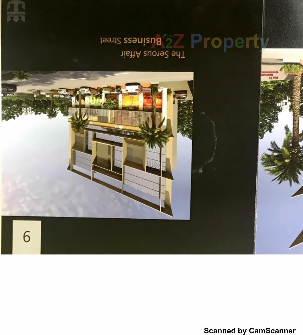 3D Elevation of real estate project Empire Hub located at Ghodasar, Ahmedabad, Gujarat