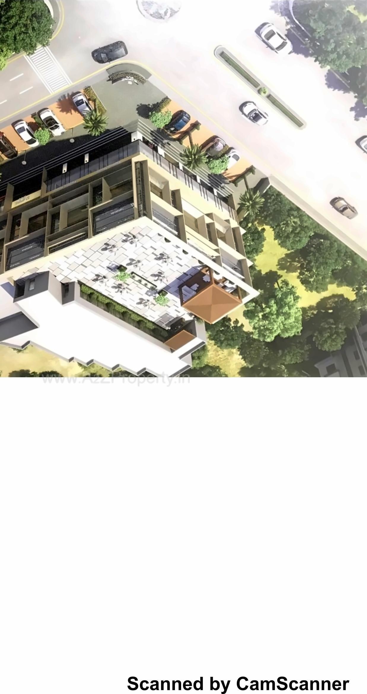 3D Elevation of real estate project Empire Hub located at Ghodasar, Ahmedabad, Gujarat