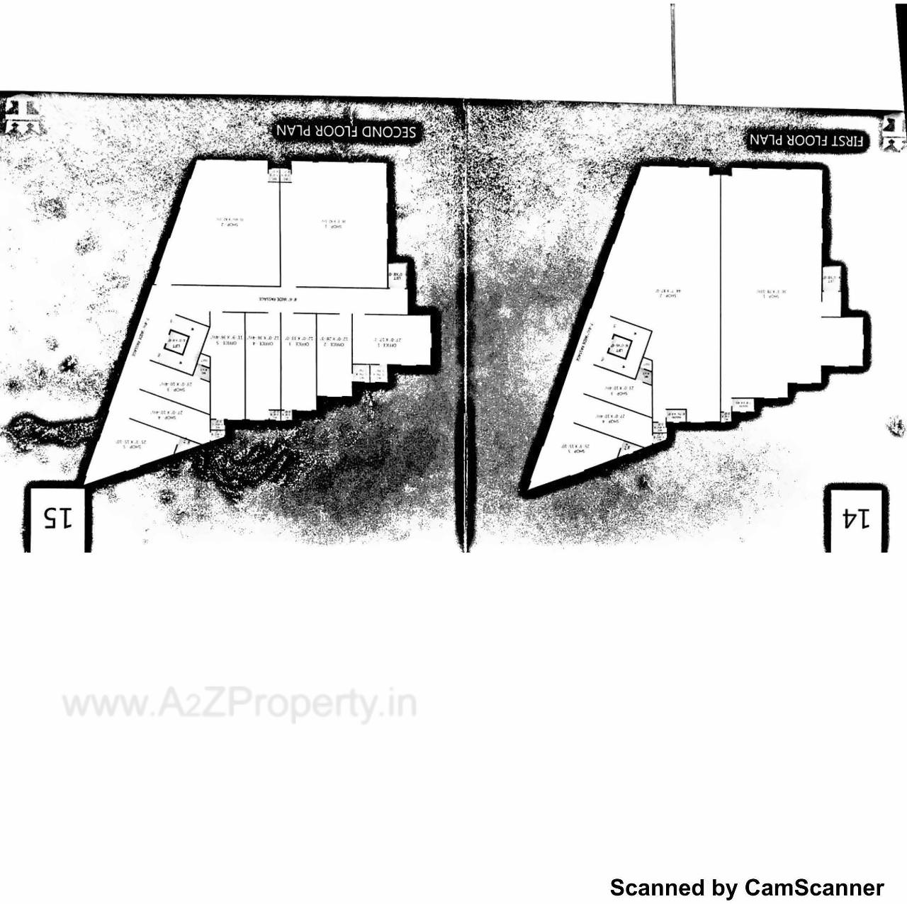 Layout of real estate project Empire Hub located at Ghodasar, Ahmedabad, Gujarat