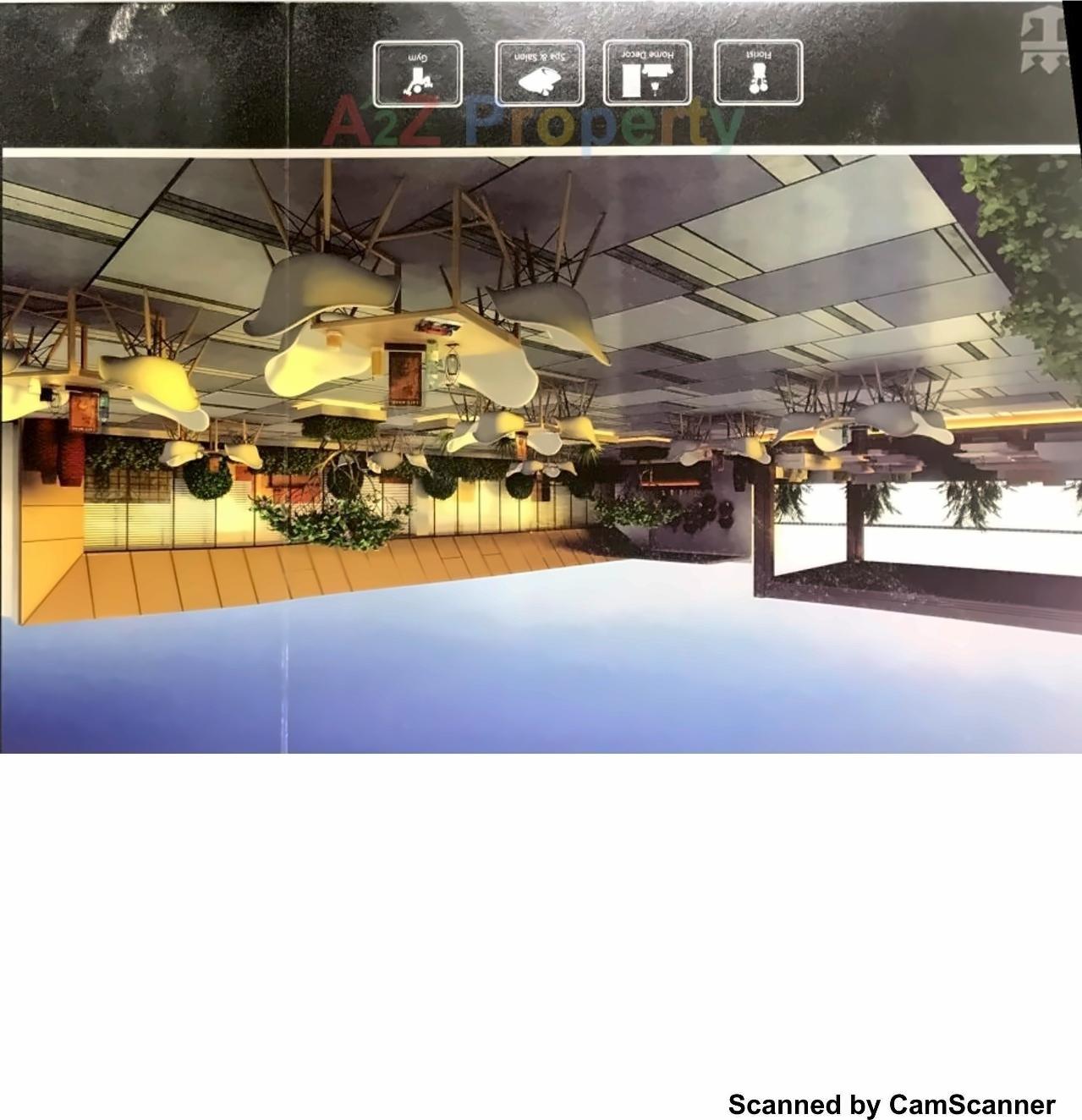 3D Elevation of real estate project Empire Hub located at Ghodasar, Ahmedabad, Gujarat