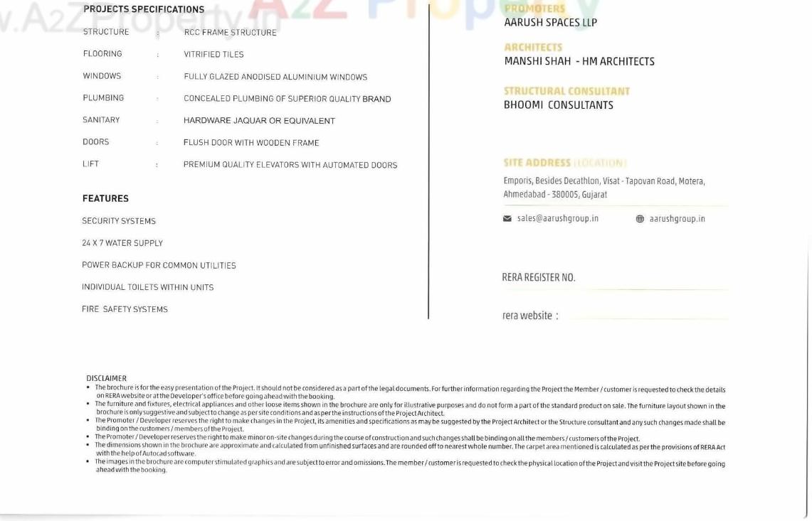  of real estate project Emporis located at Motera, Ahmedabad, Gujarat