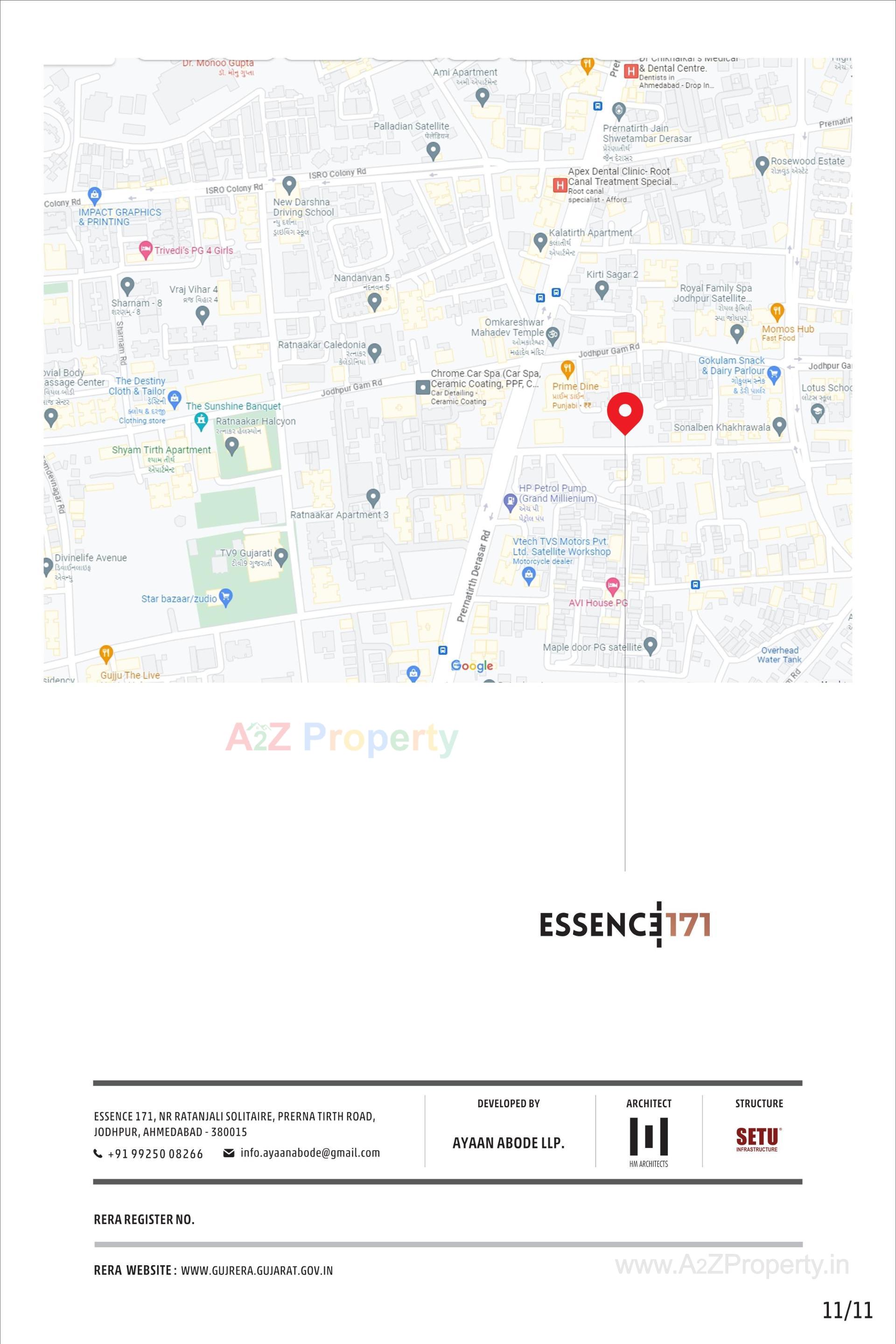  of real estate project Essence located at Jodhpur, Ahmedabad, Gujarat