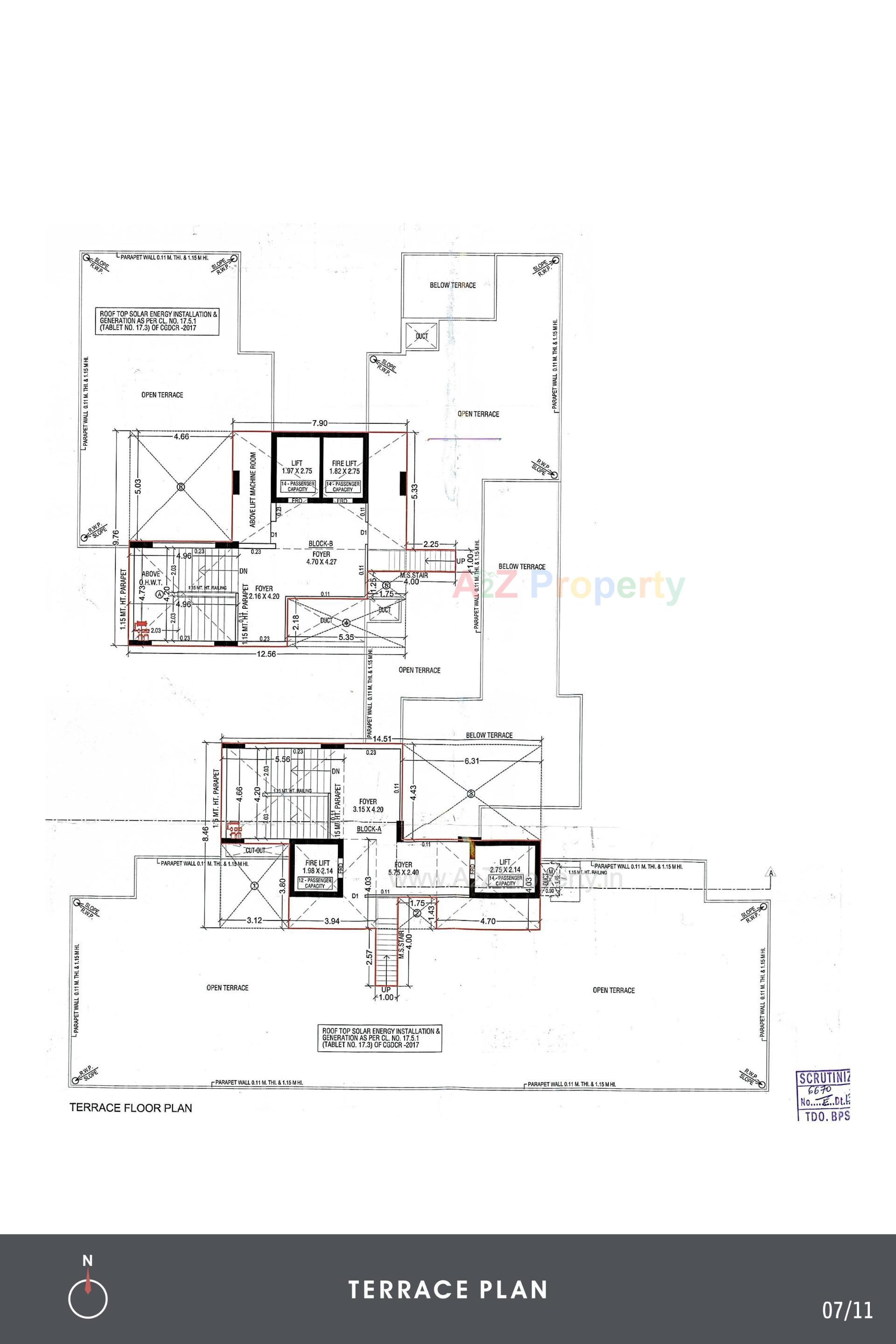 Layout of real estate project Essence located at Jodhpur, Ahmedabad, Gujarat