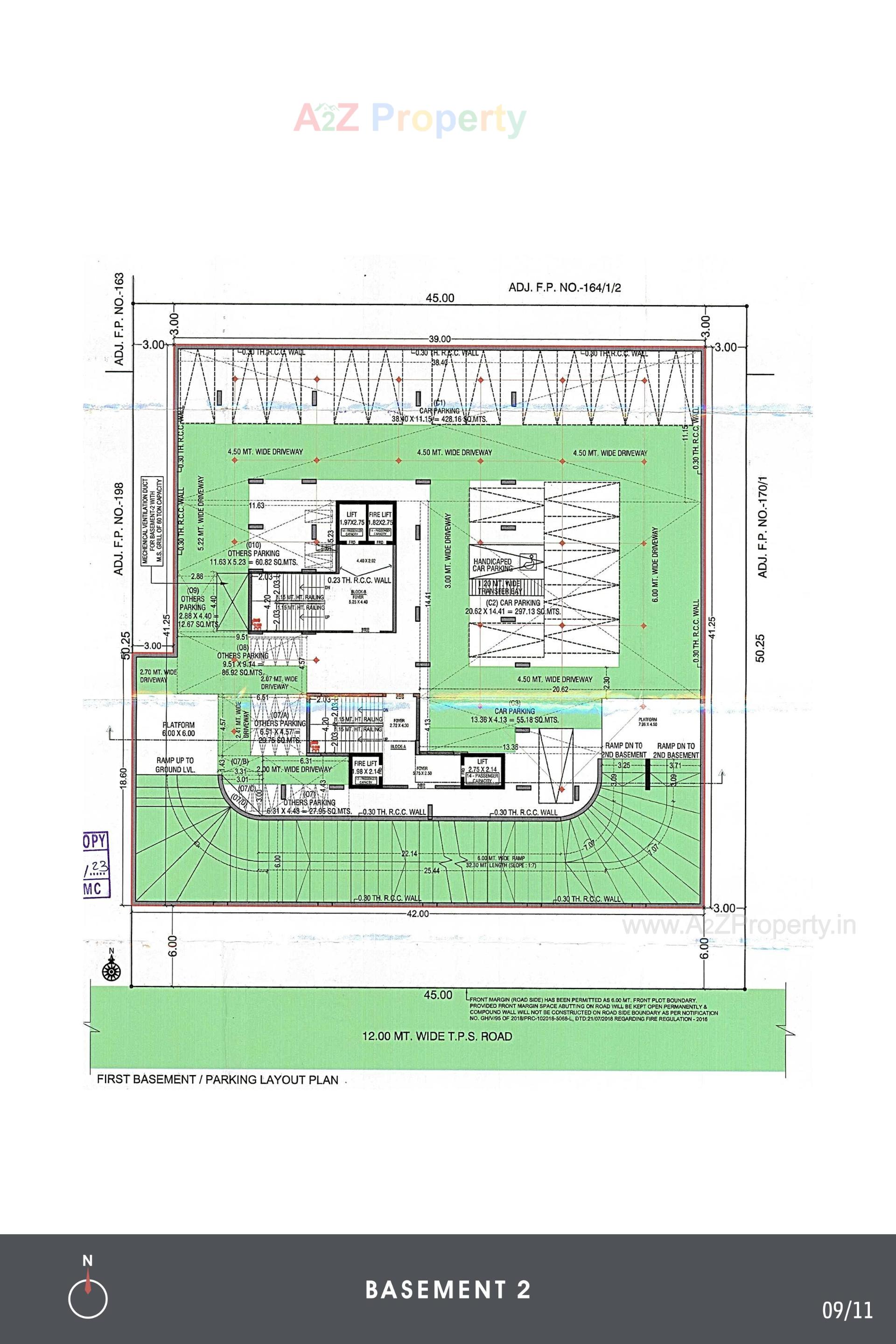 Layout of real estate project Essence located at Jodhpur, Ahmedabad, Gujarat