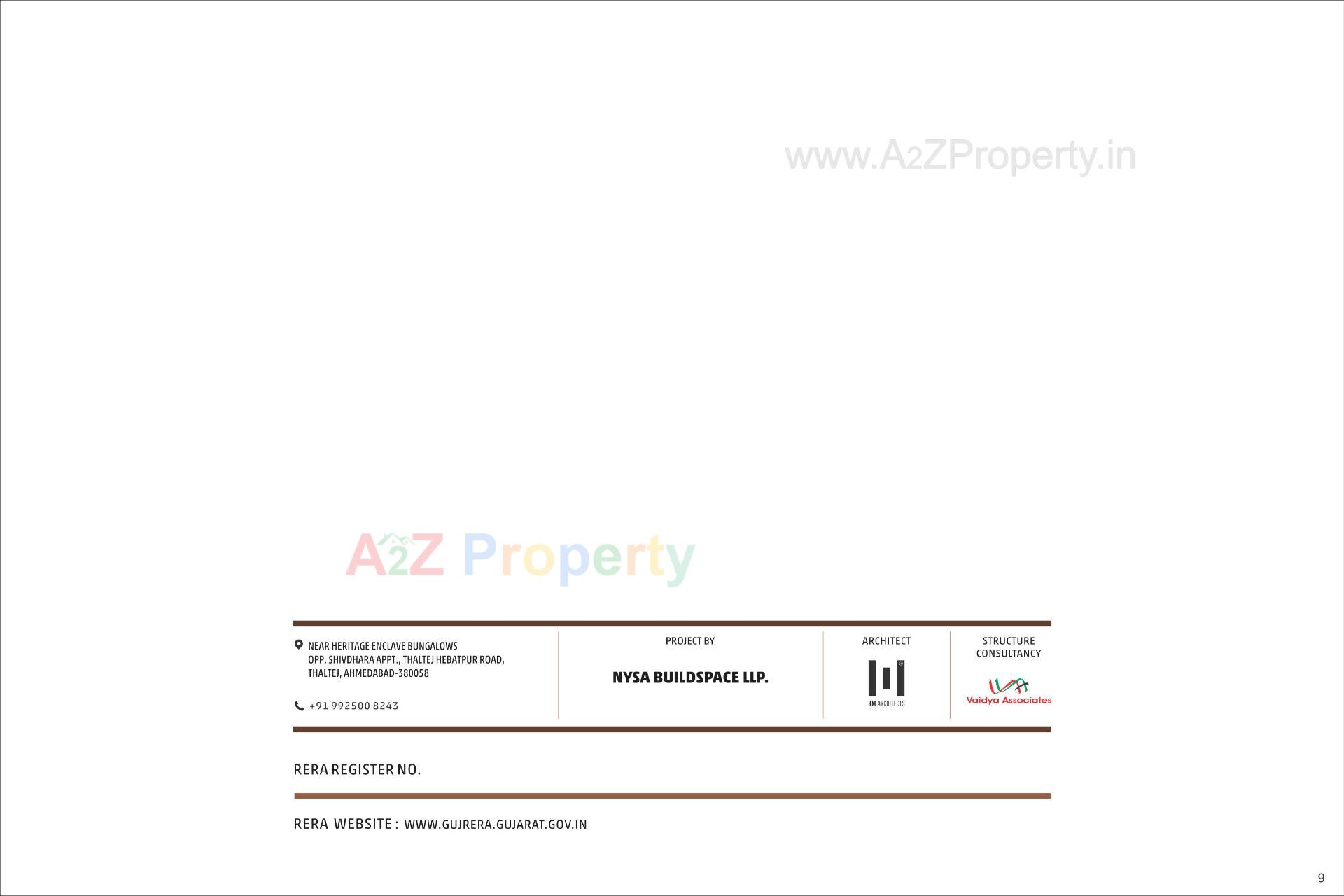  of real estate project Essence located at Thaltej, Ahmedabad, Gujarat