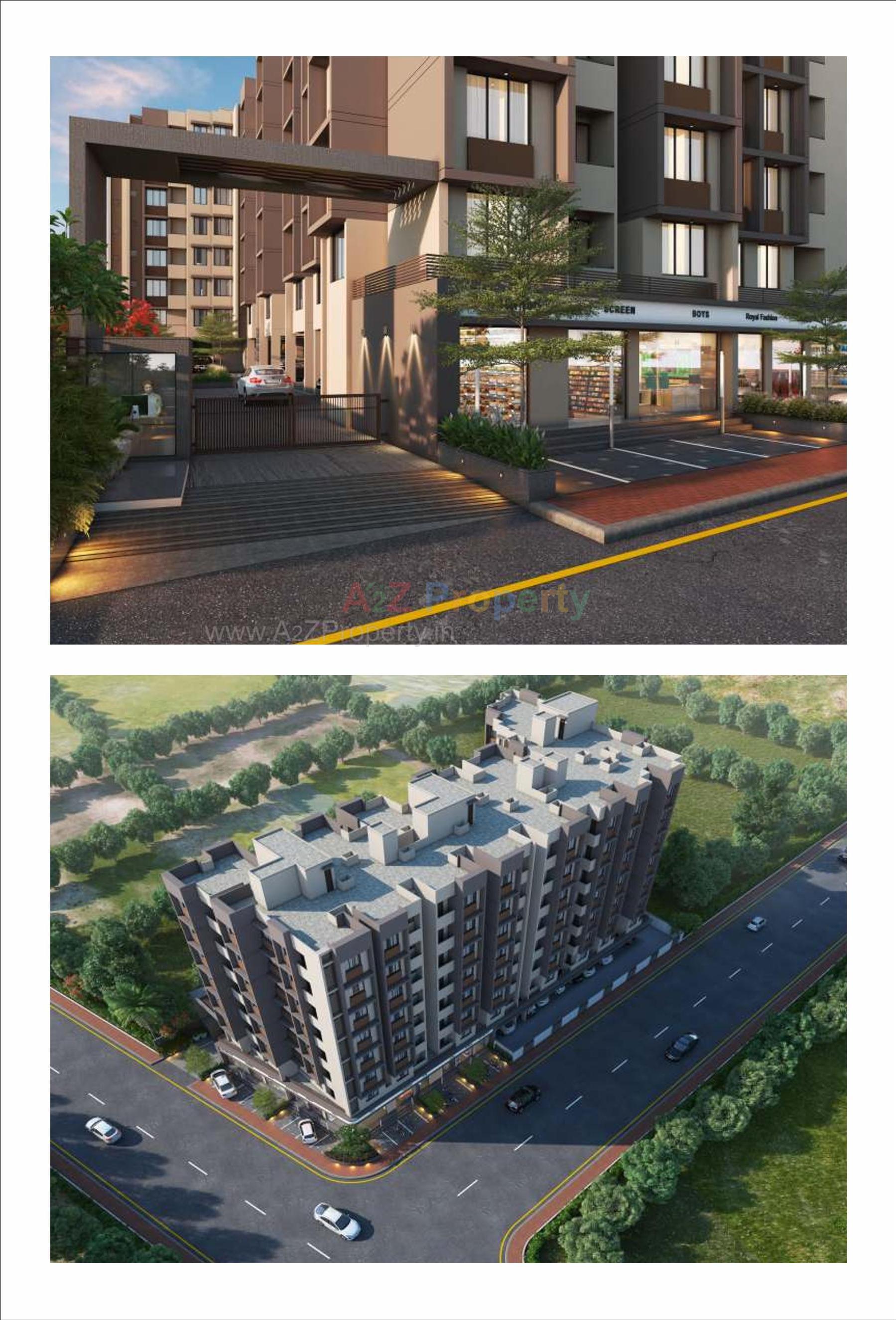 3D Elevation of real estate project Eureka Avenue located at Ranip, Ahmedabad, Gujarat