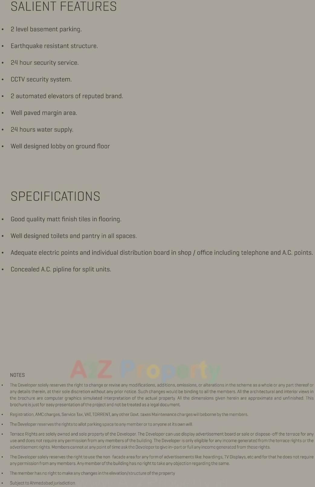 Project Specifications