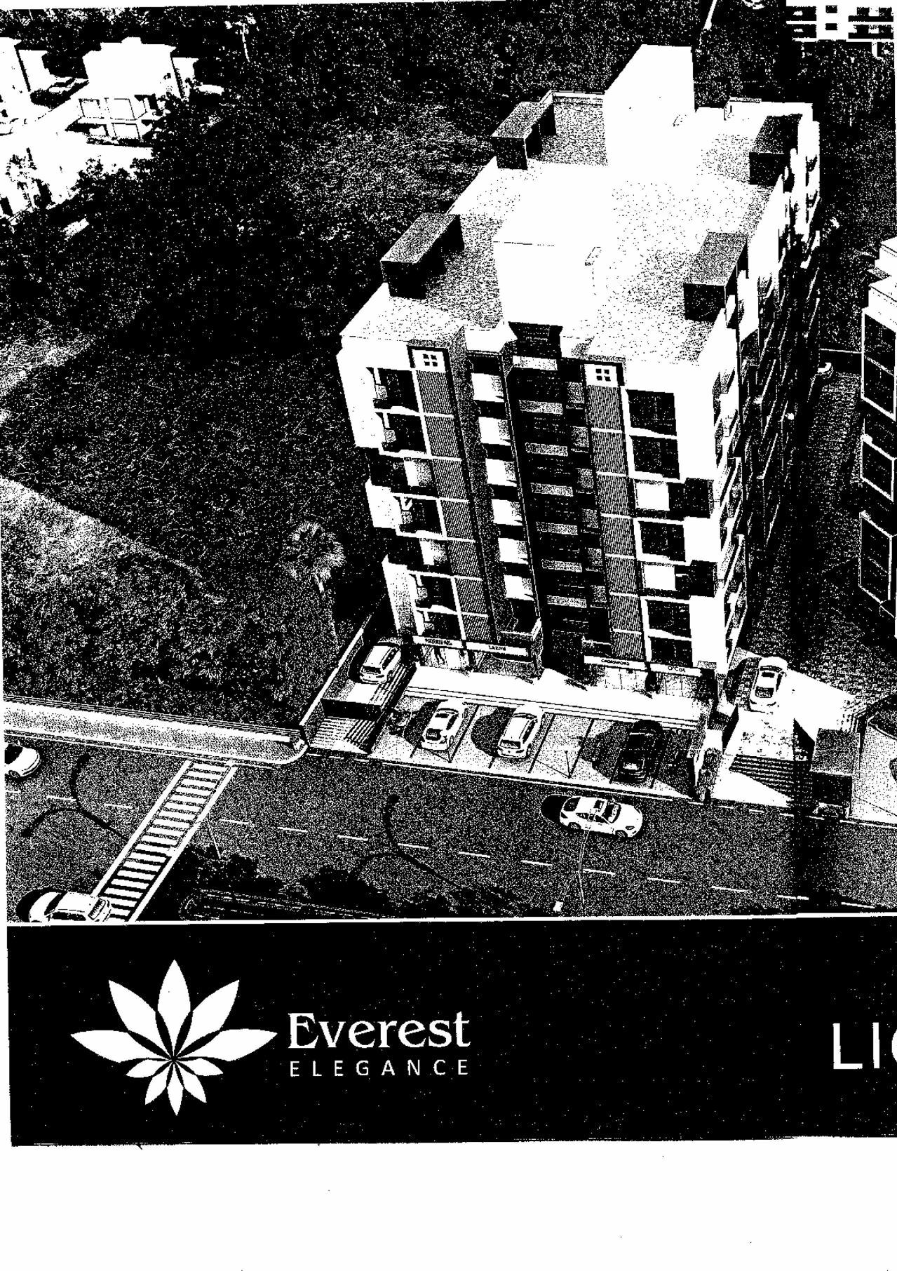 3D Elevation of real estate project Everest Elegance located at Vadaj, Ahmedabad, Gujarat