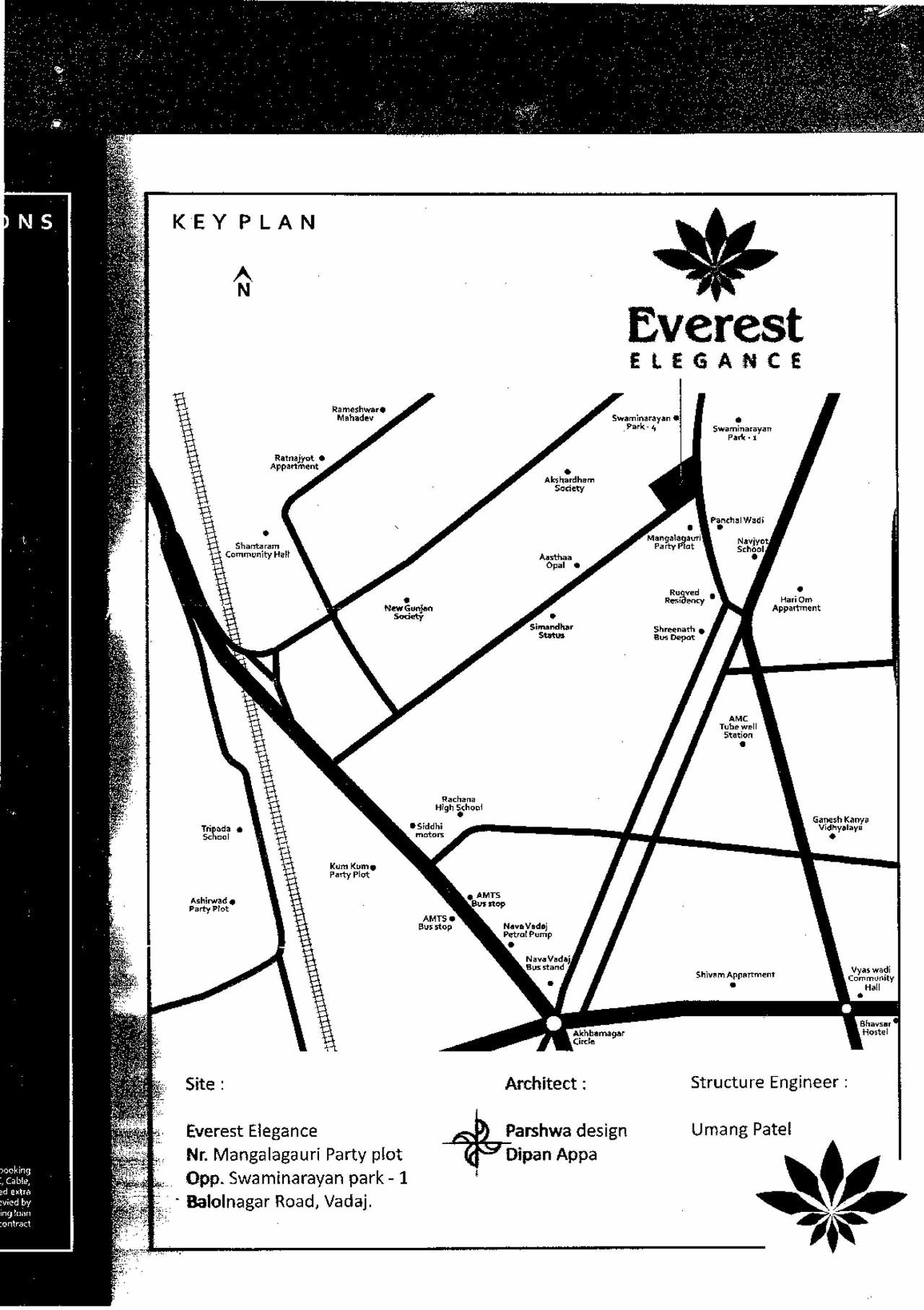  of real estate project Everest Elegance located at Vadaj, Ahmedabad, Gujarat