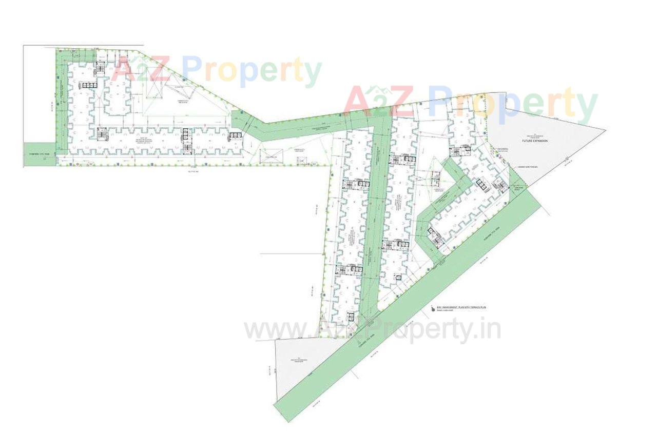 Layout of real estate project Ews located at Muthiya, Ahmedabad, Gujarat