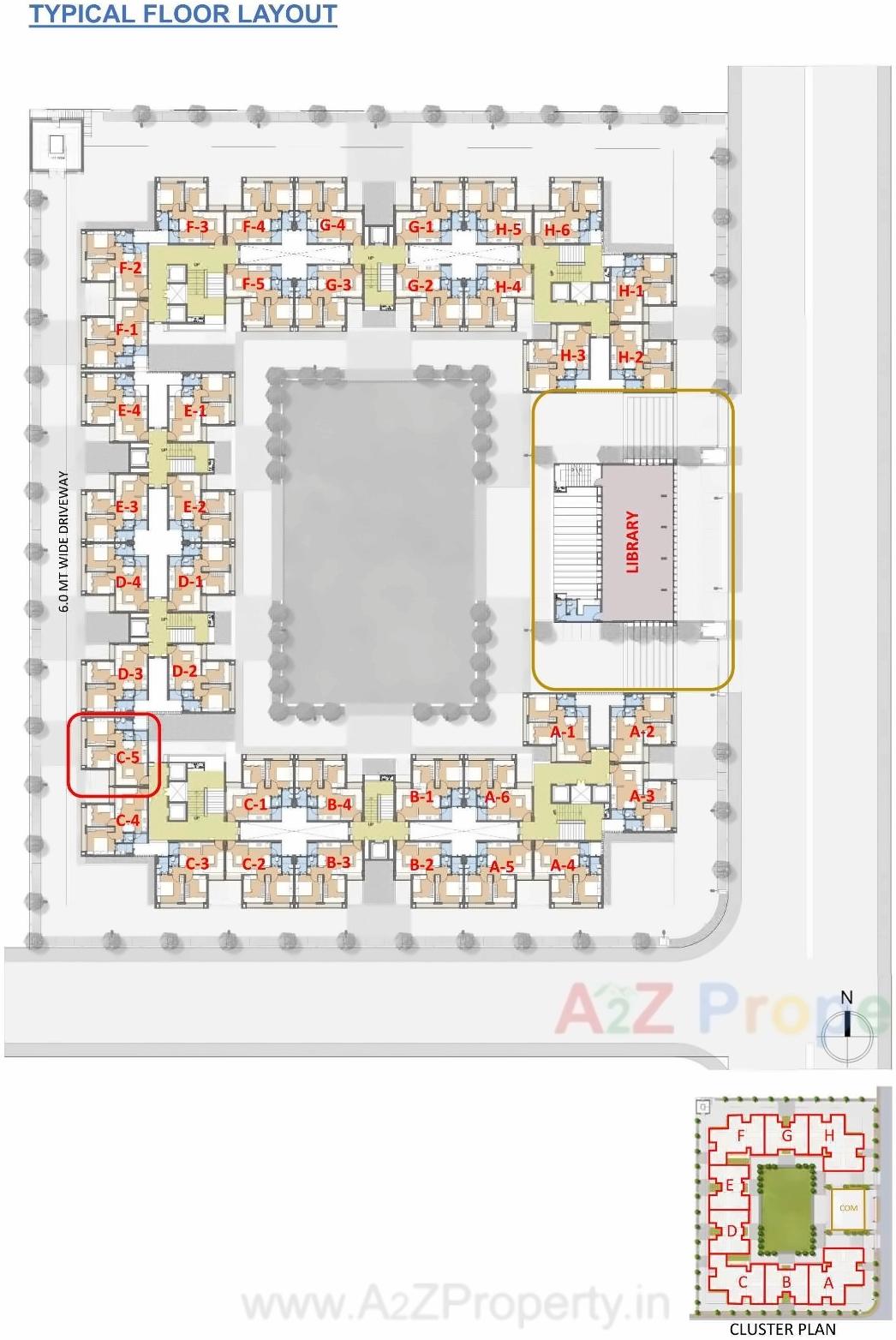 Layout of real estate project Ews   Koteshwar located at Koteshwar, Ahmedabad, Gujarat