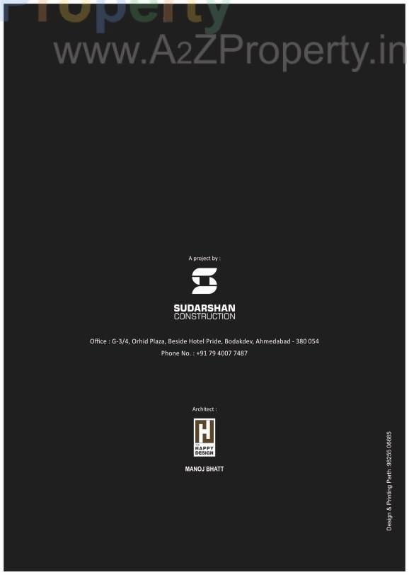  of real estate project Facing East located at Bopal, Ahmedabad, Gujarat