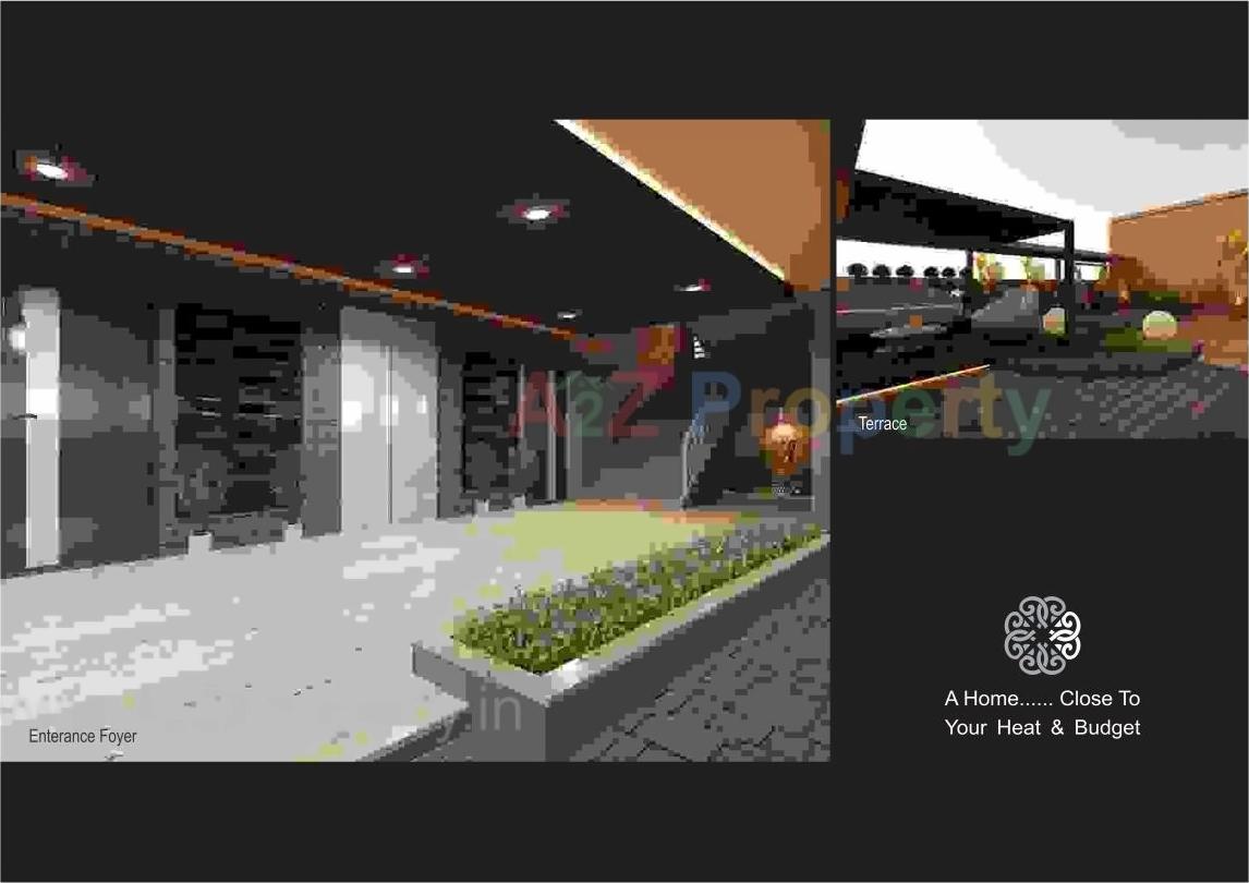 3D Elevation of real estate project Facing East located at Bopal, Ahmedabad, Gujarat