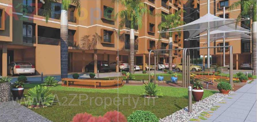 3D Elevation of real estate project Falak Heights located at Rakhial, Ahmedabad, Gujarat