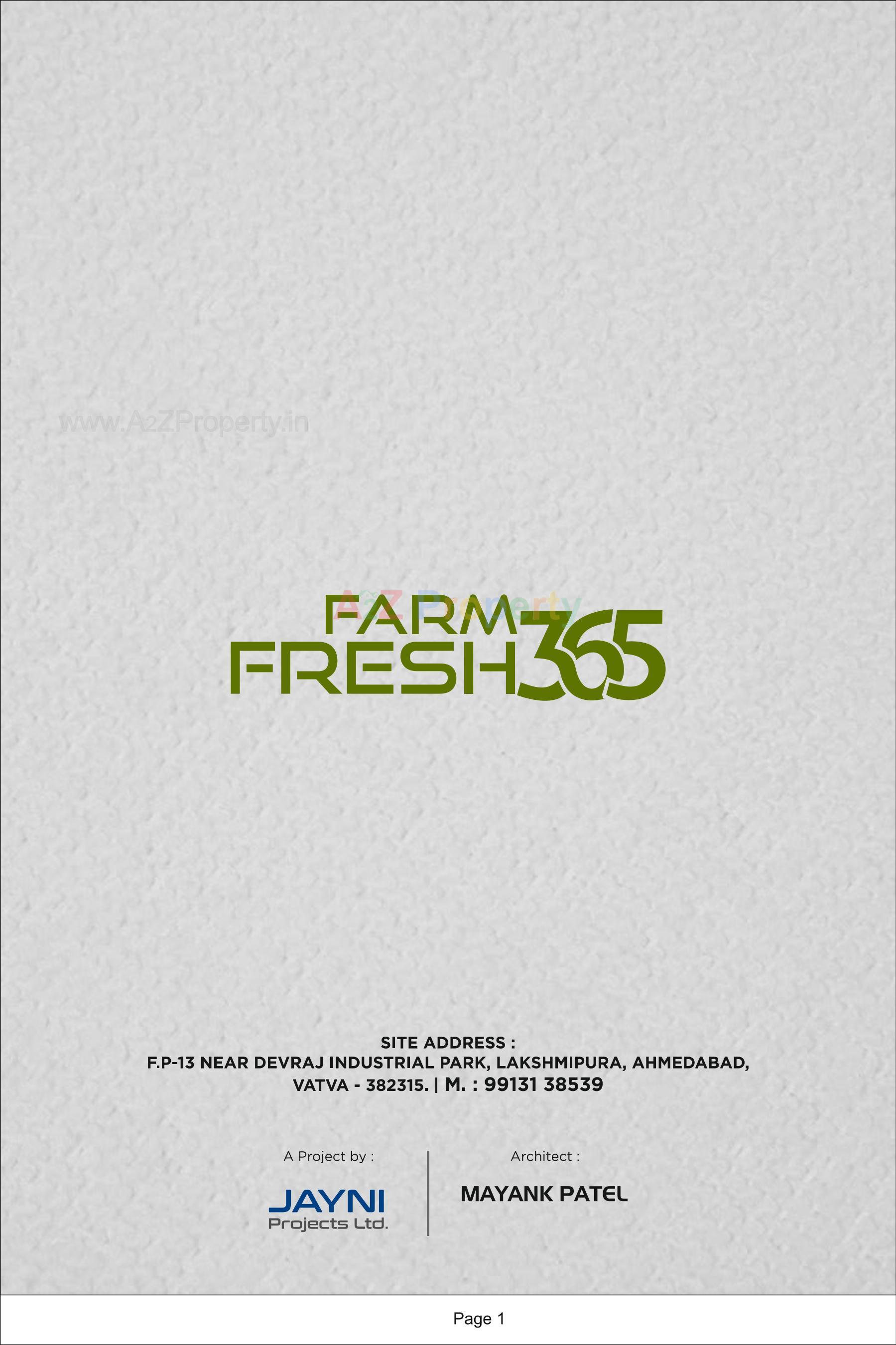  of real estate project Farm Fresh located at Laxmipura, Ahmedabad, Gujarat
